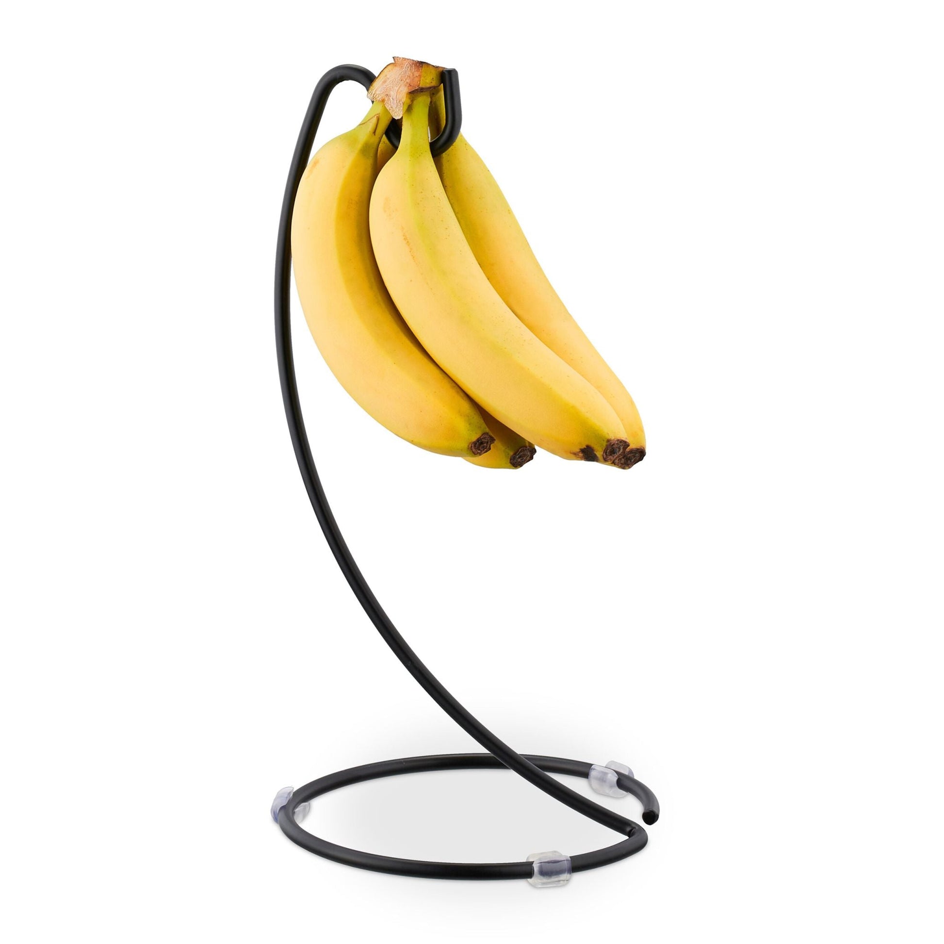 Bananenhalter Schwarz von Relaxdays