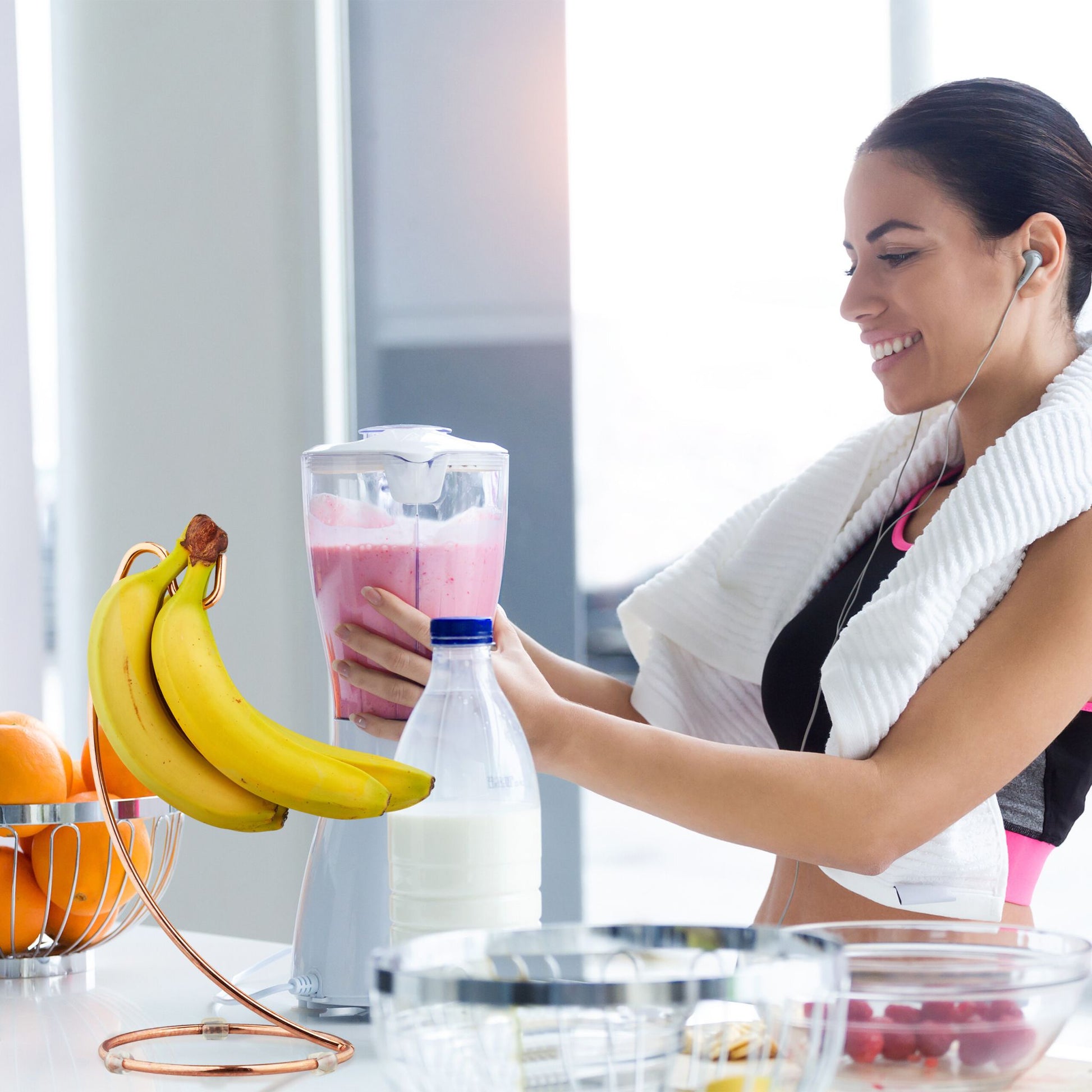 Bananenhalter in Kupferfarben Kupfer von Relaxdays