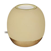Dekoleuchte Beton Gold-Grün von Relaxdays
