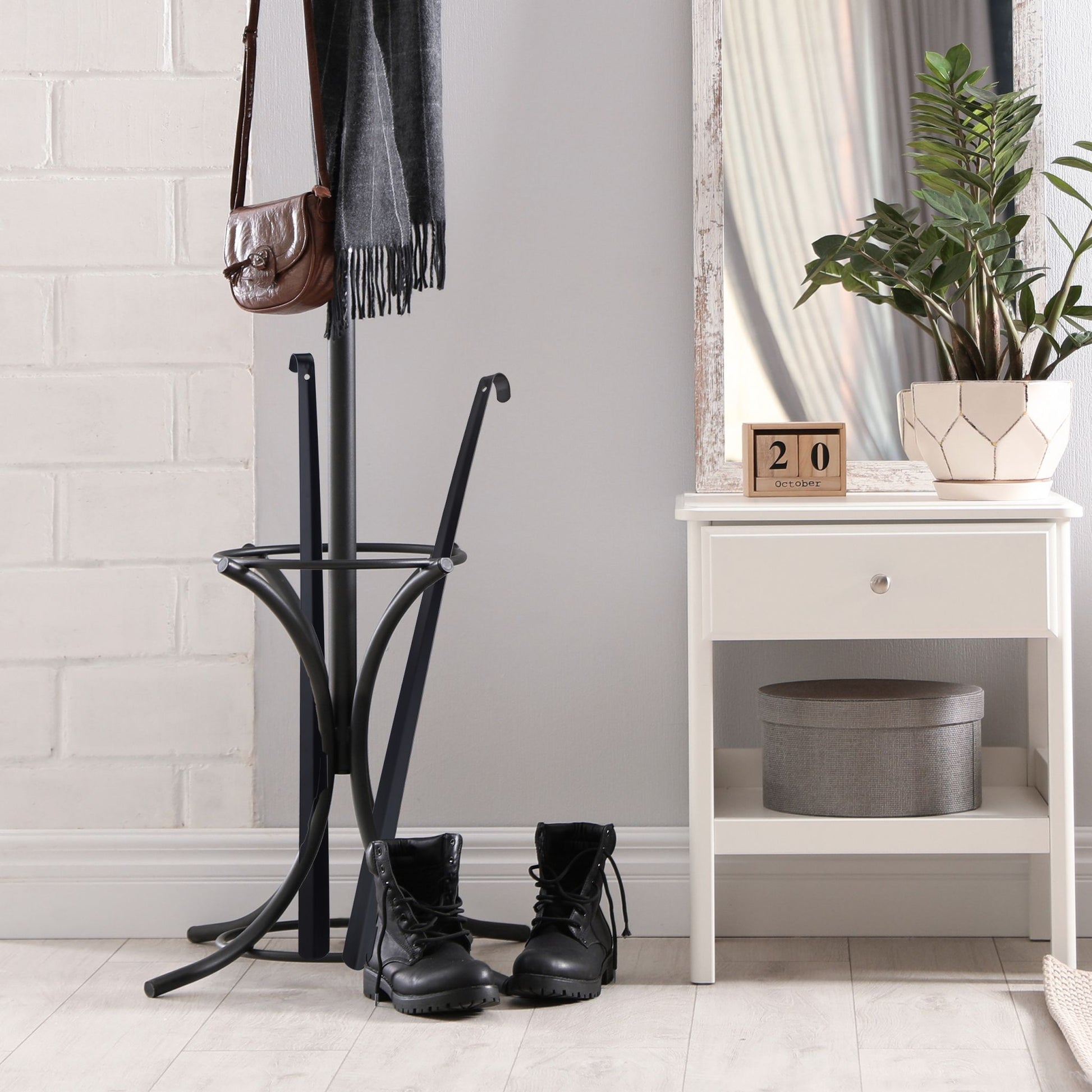 Schuhlöffel 70cm 2er-Set Schwarz von Relaxdays