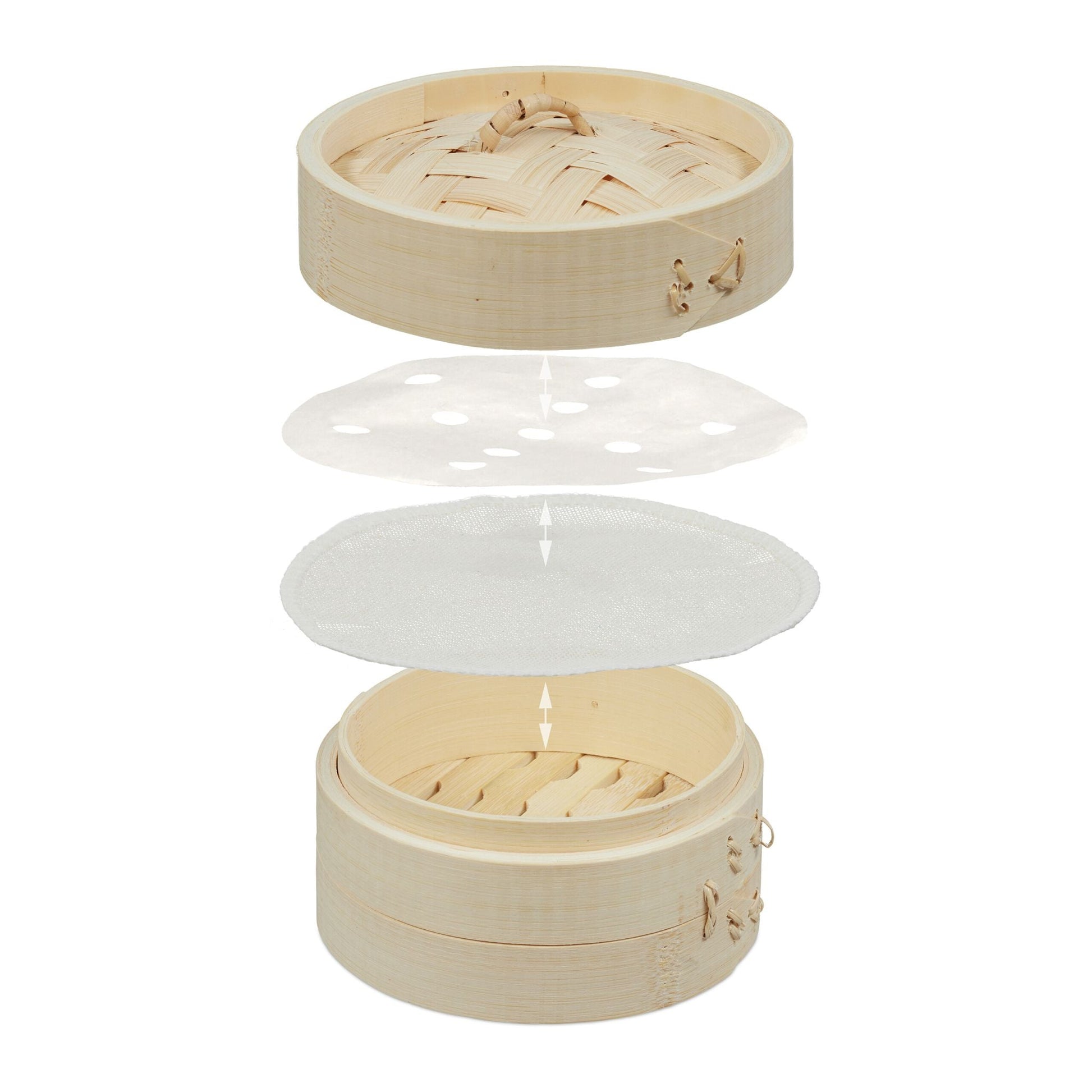 Sushi Set Bambus Hellbraun von Relaxdays