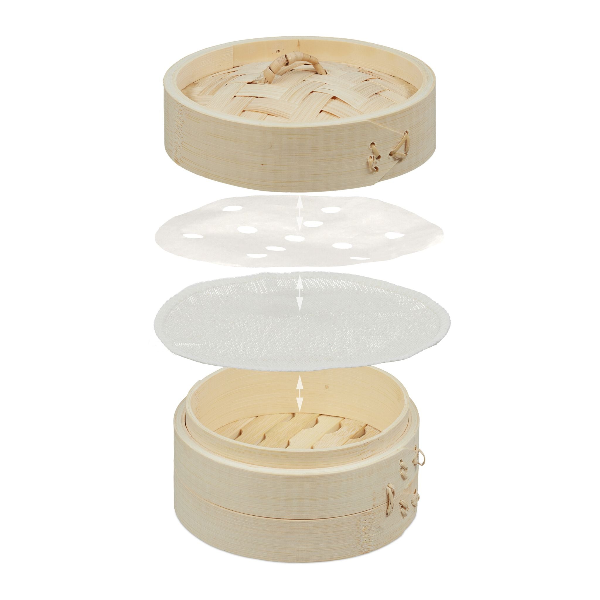 Sushi Set Bambus Hellbraun von Relaxdays