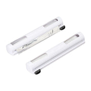 Folienschneider 2er-Set magnetisch Weiss-Schwarz-Transparent von Relaxdays