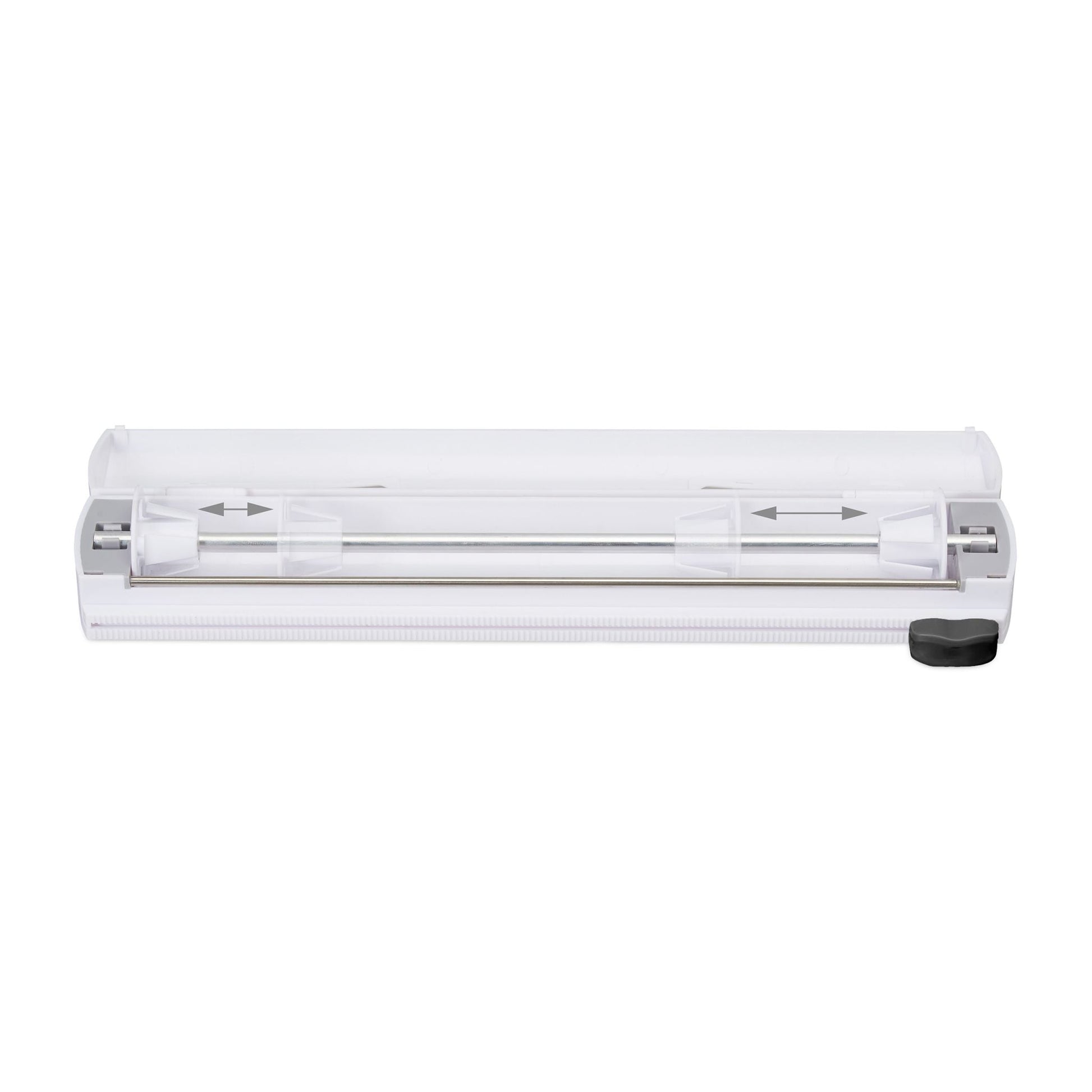 Folienschneider 2er-Set magnetisch Weiss-Schwarz-Transparent von Relaxdays
