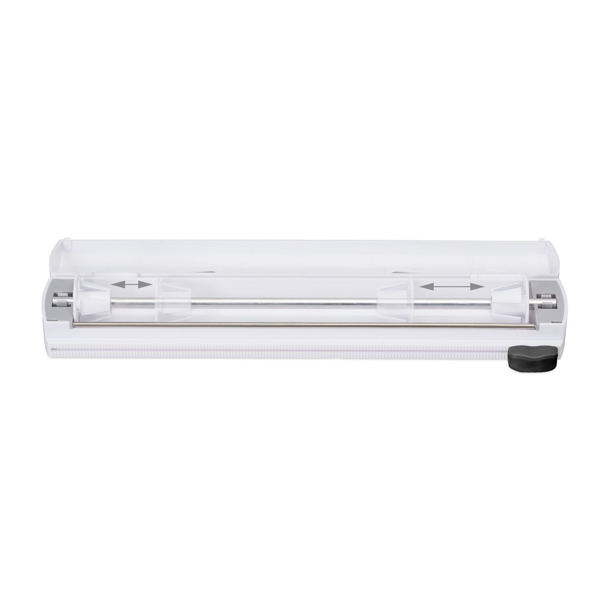 Folienschneider 2er-Set magnetisch Weiss-Schwarz-Transparent von Relaxdays