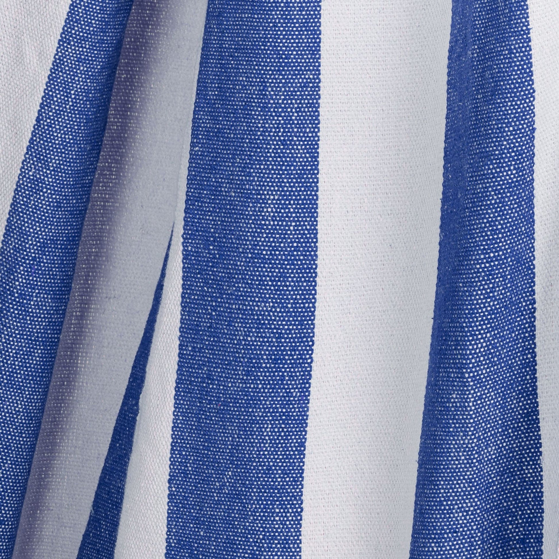 Hängesessel mit Streifen Weiss-Blau-Hellbraun von Relaxdays