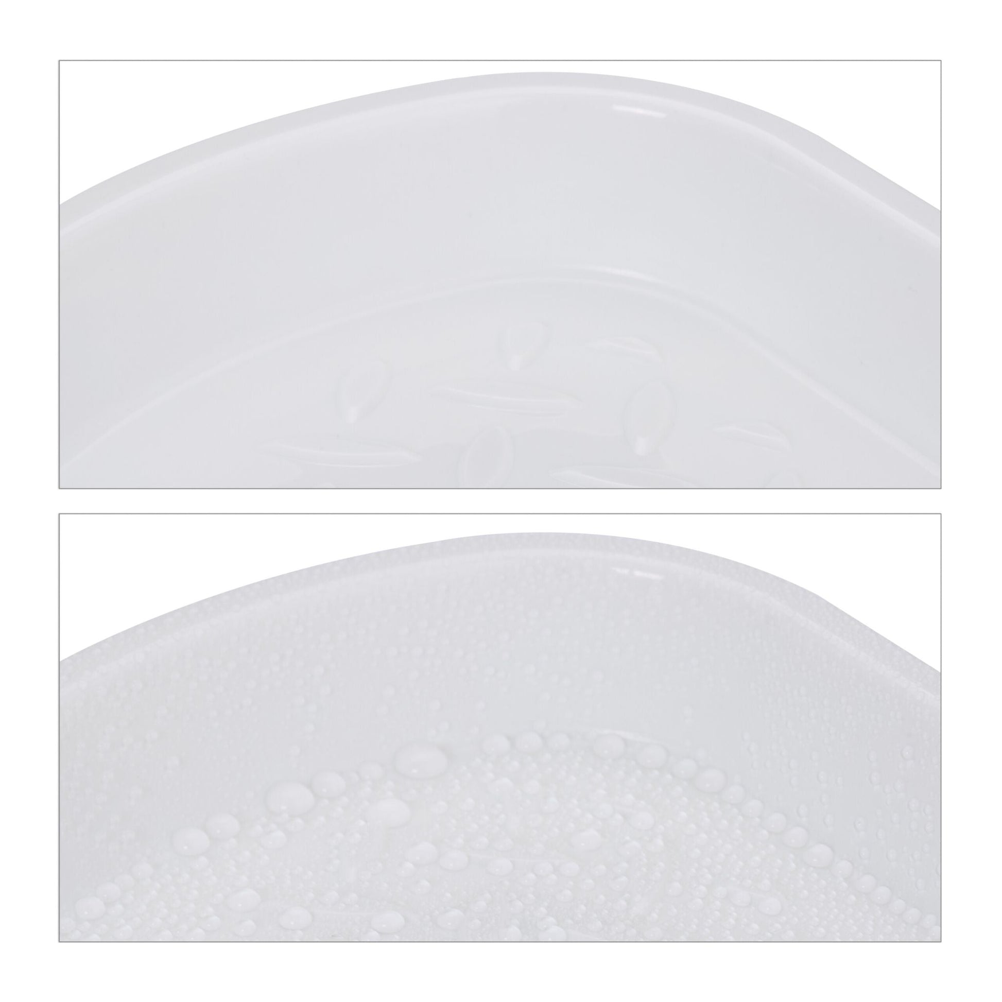 Schuhabtropfschale für 2 Paar 3er-Set Weiss von Relaxdays