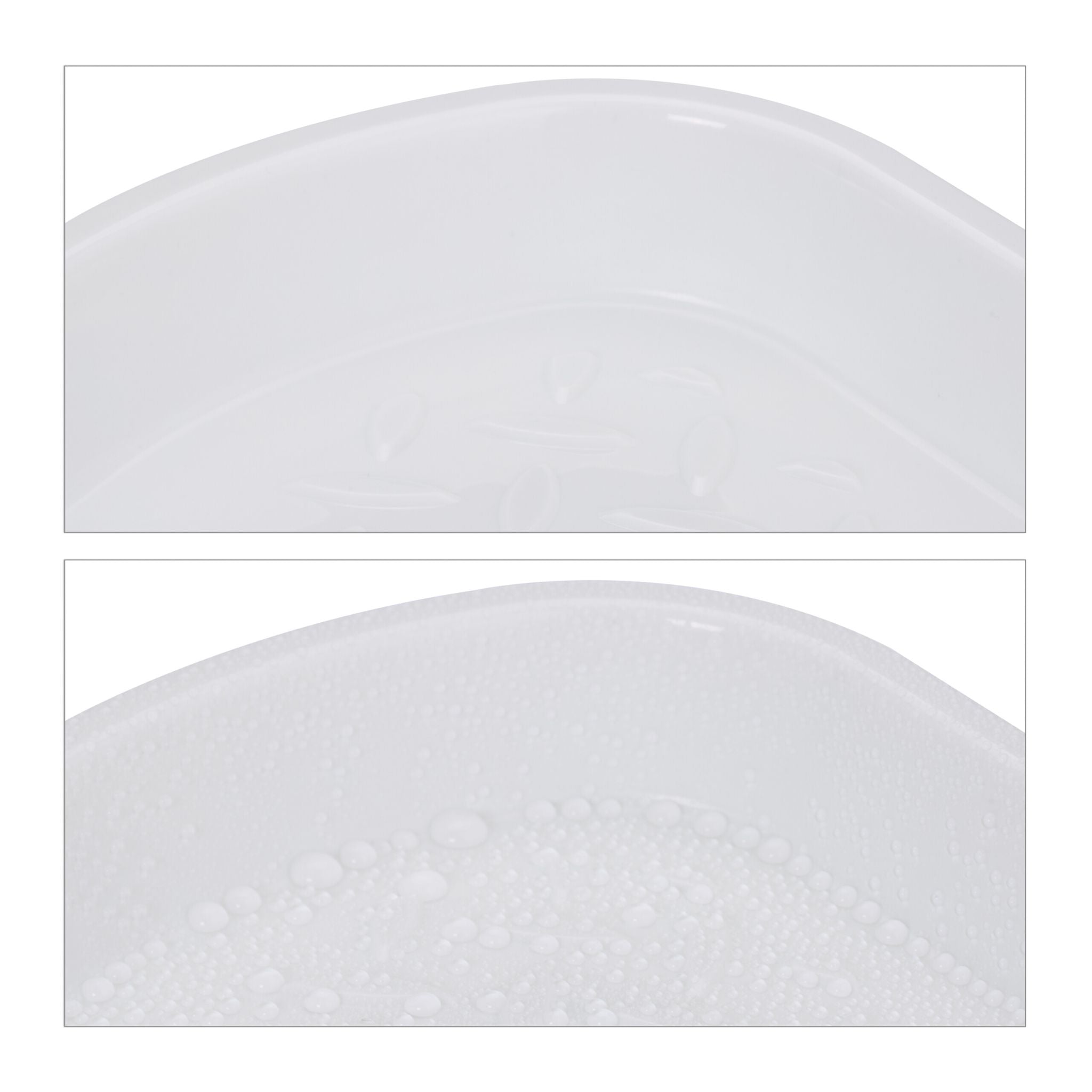 Schuhabtropfschale für 2 Paar 3er-Set Weiss von Relaxdays