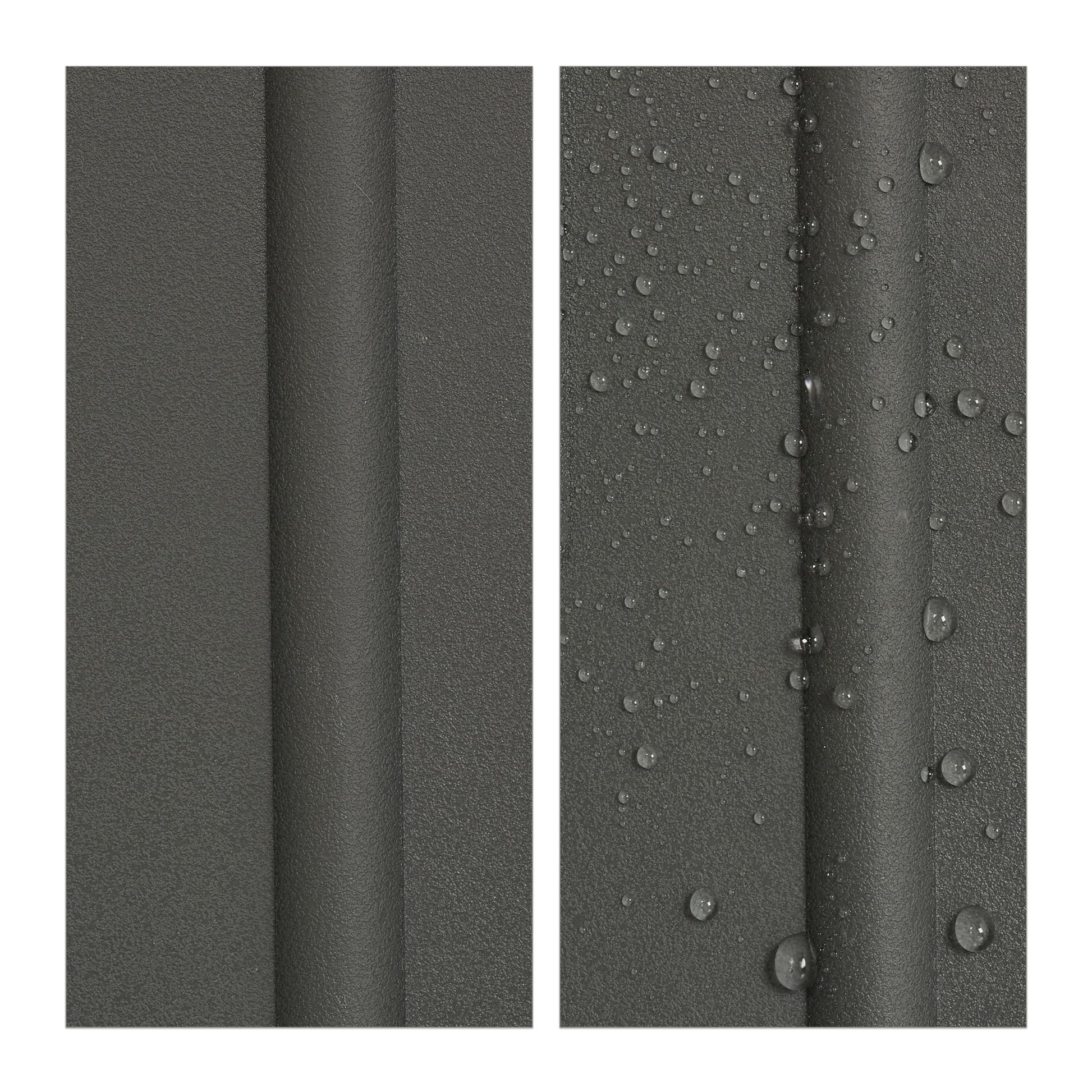 Schuhabtropfschale 3er-Set Grau von Relaxdays