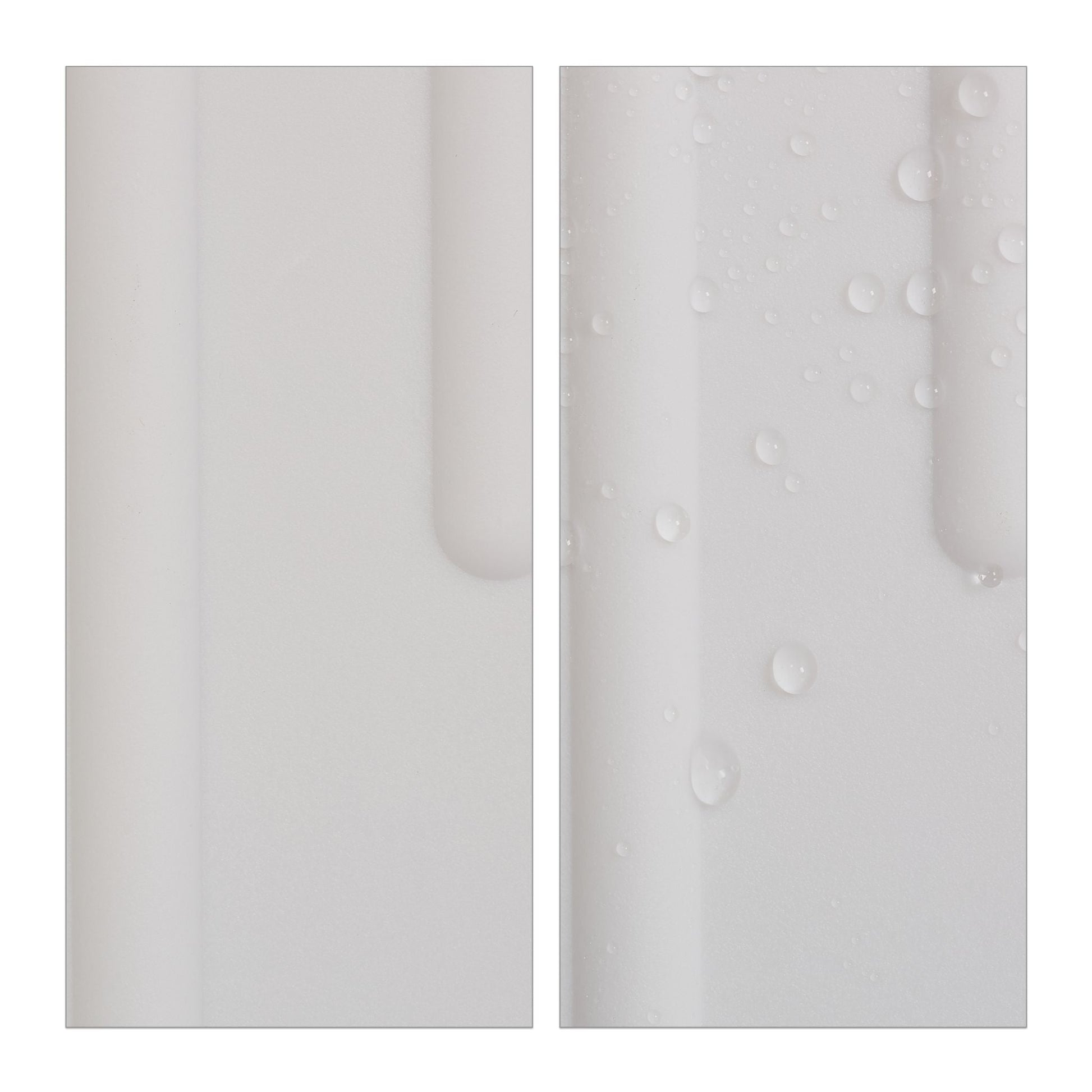 Schuhabtropfschale 3er-Set Weiss von Relaxdays