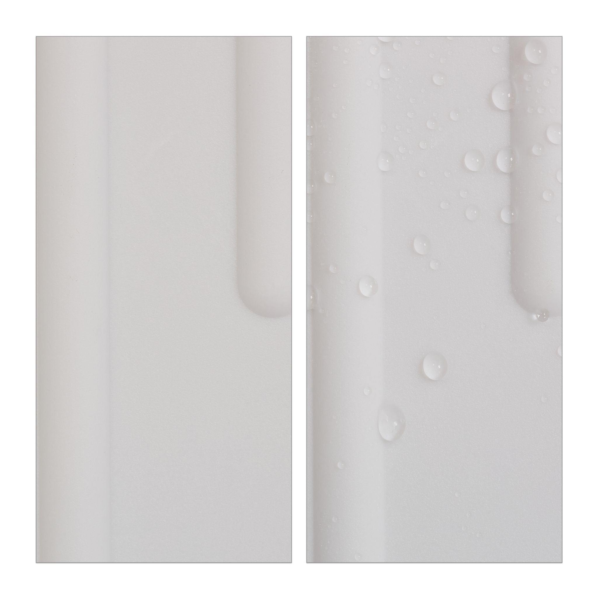 Schuhabtropfschale 3er-Set Weiss von Relaxdays