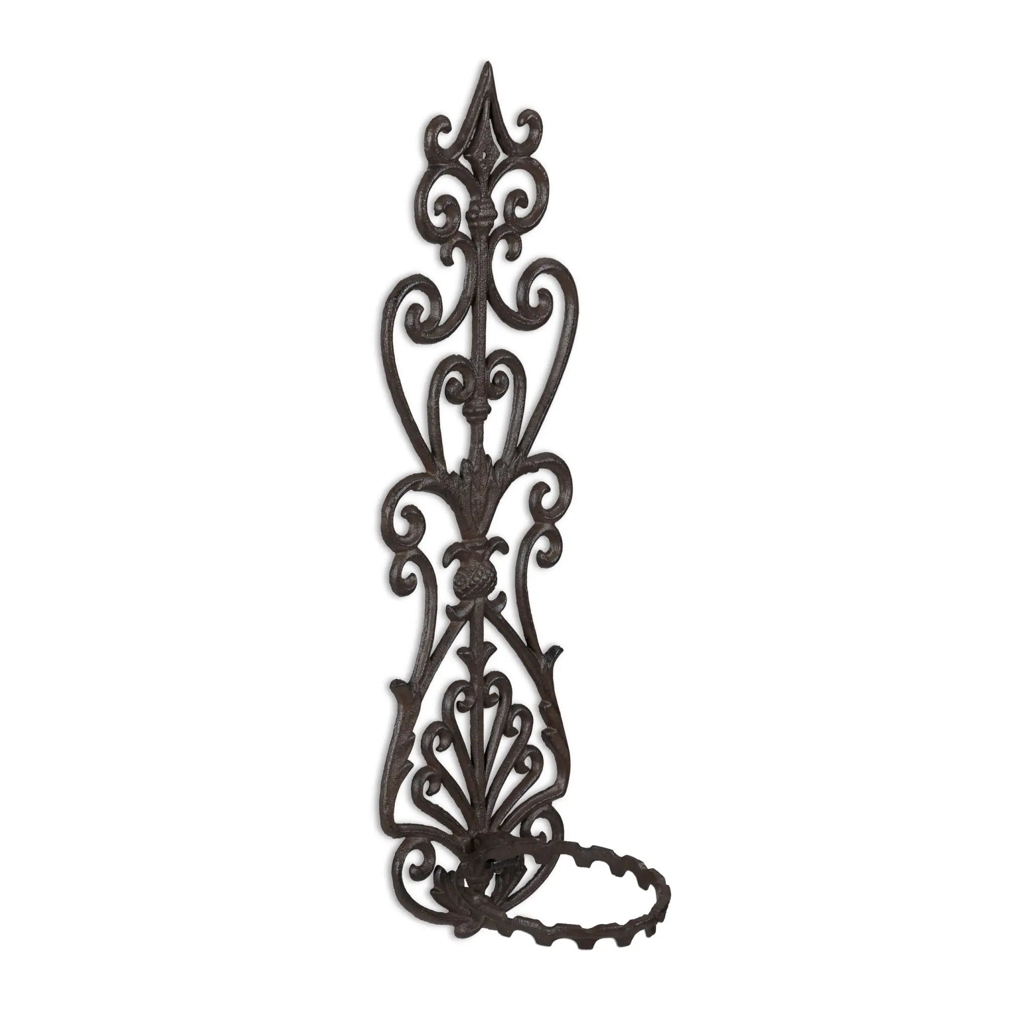 Wandblumenhalter Antik Dunkelbraun von Relaxdays