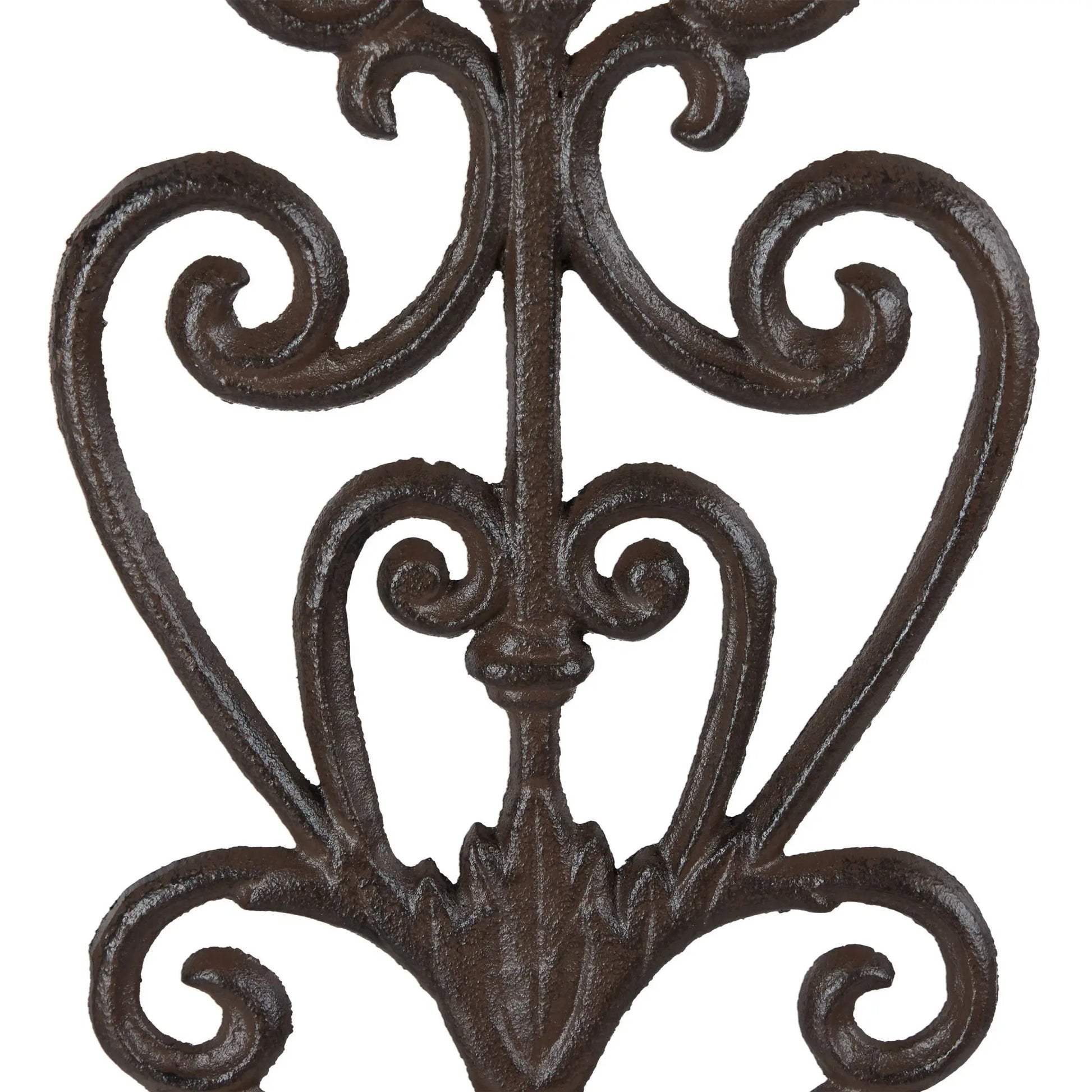 Wandblumenhalter Antik Dunkelbraun von Relaxdays