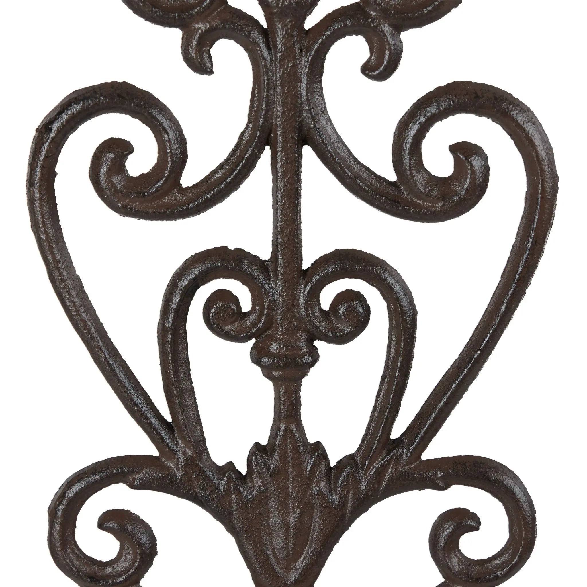 Wandblumenhalter Antik Dunkelbraun von Relaxdays