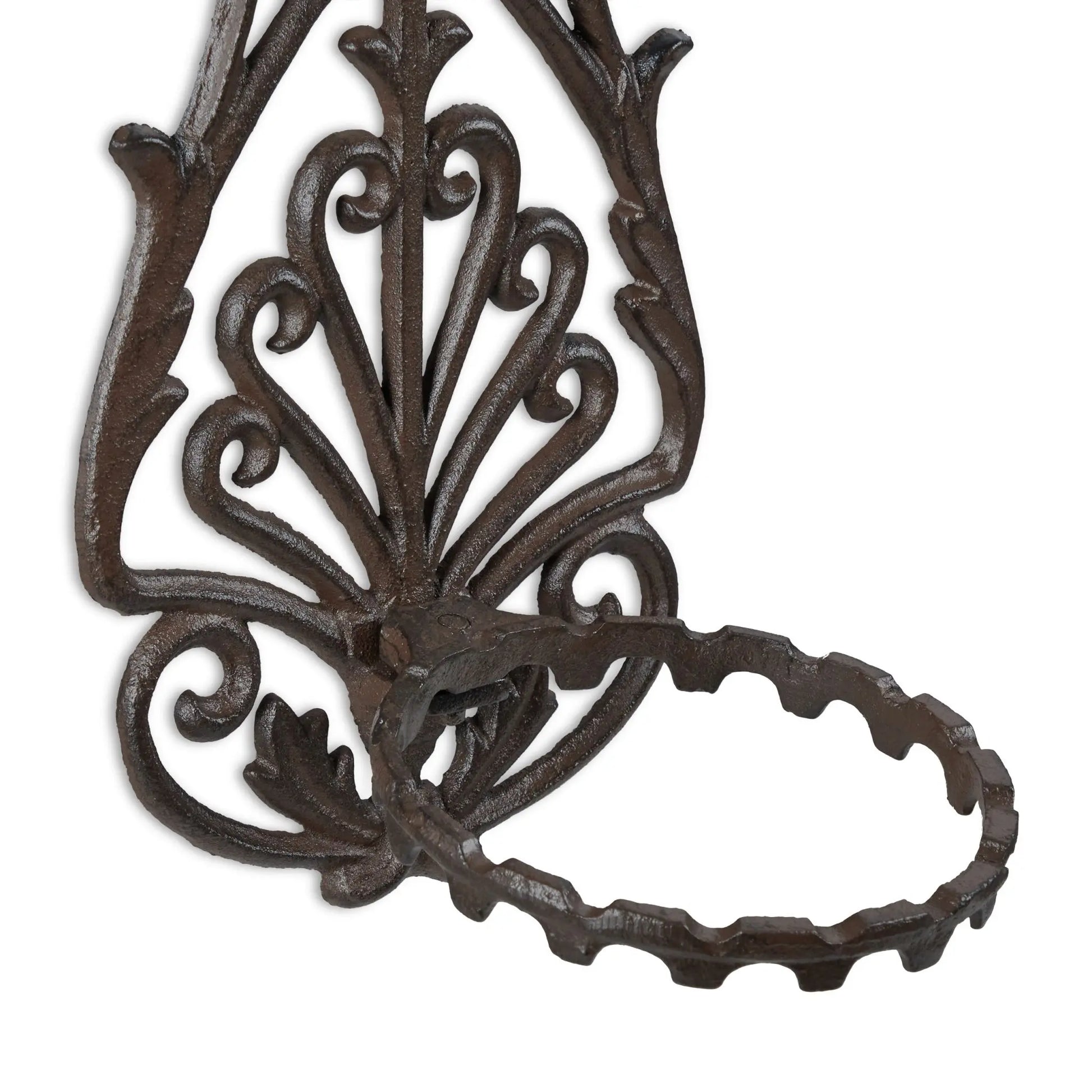 Wandblumenhalter Antik Dunkelbraun von Relaxdays