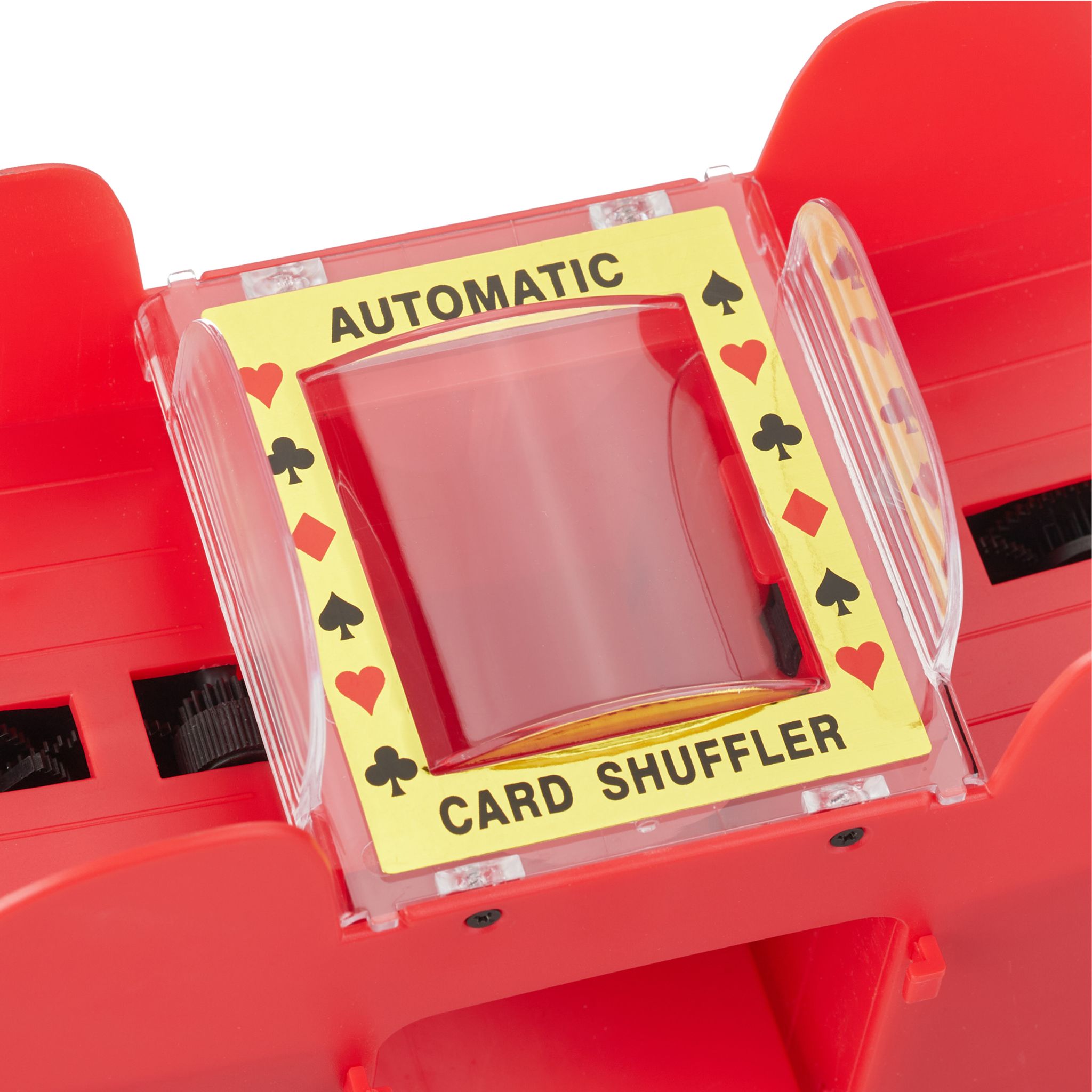 Automatische Kartenmischmaschine 6 Decks Gold-Rot-Schwarz
