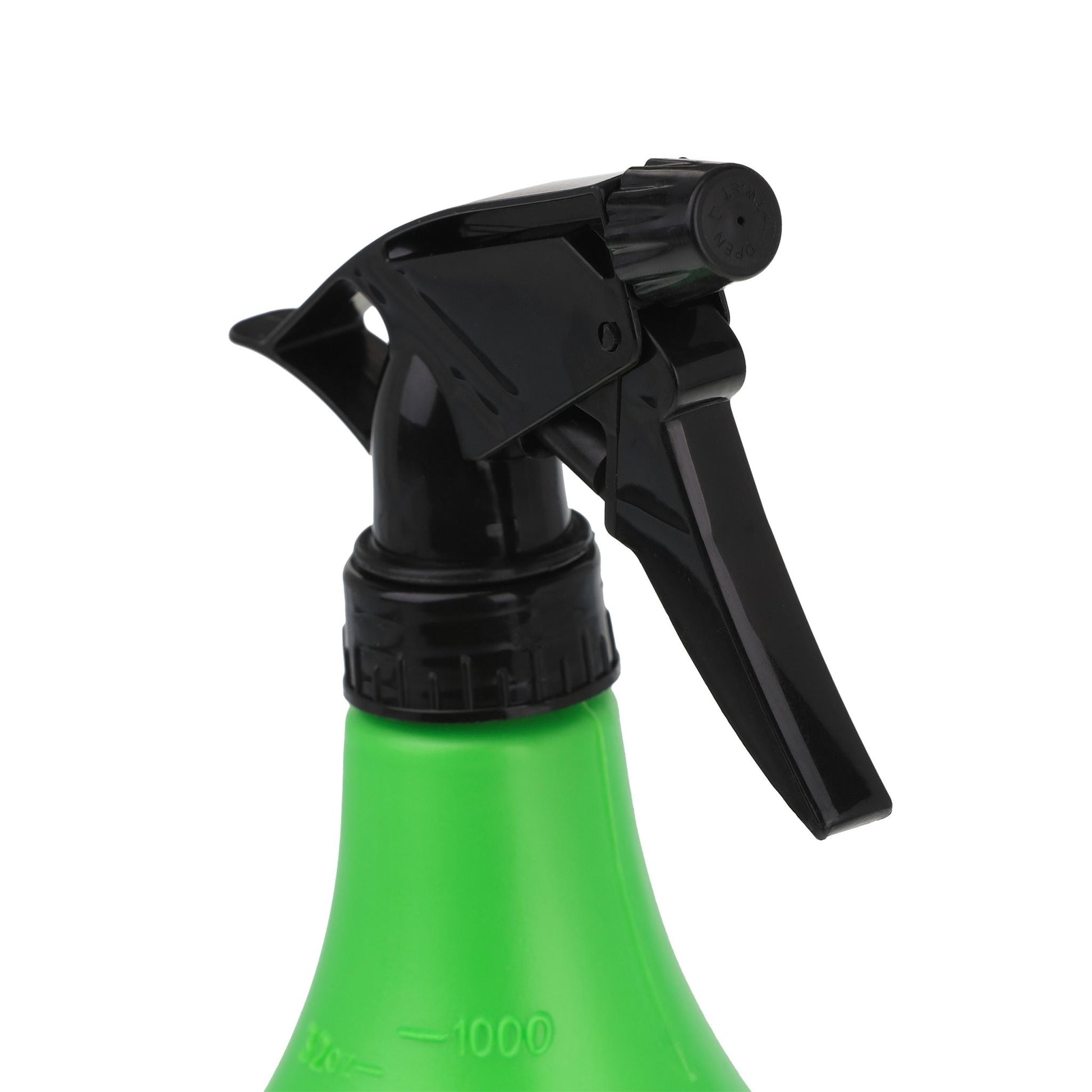 Sprühflasche 1L 2er-Set Grün-Schwarz von Relaxdays