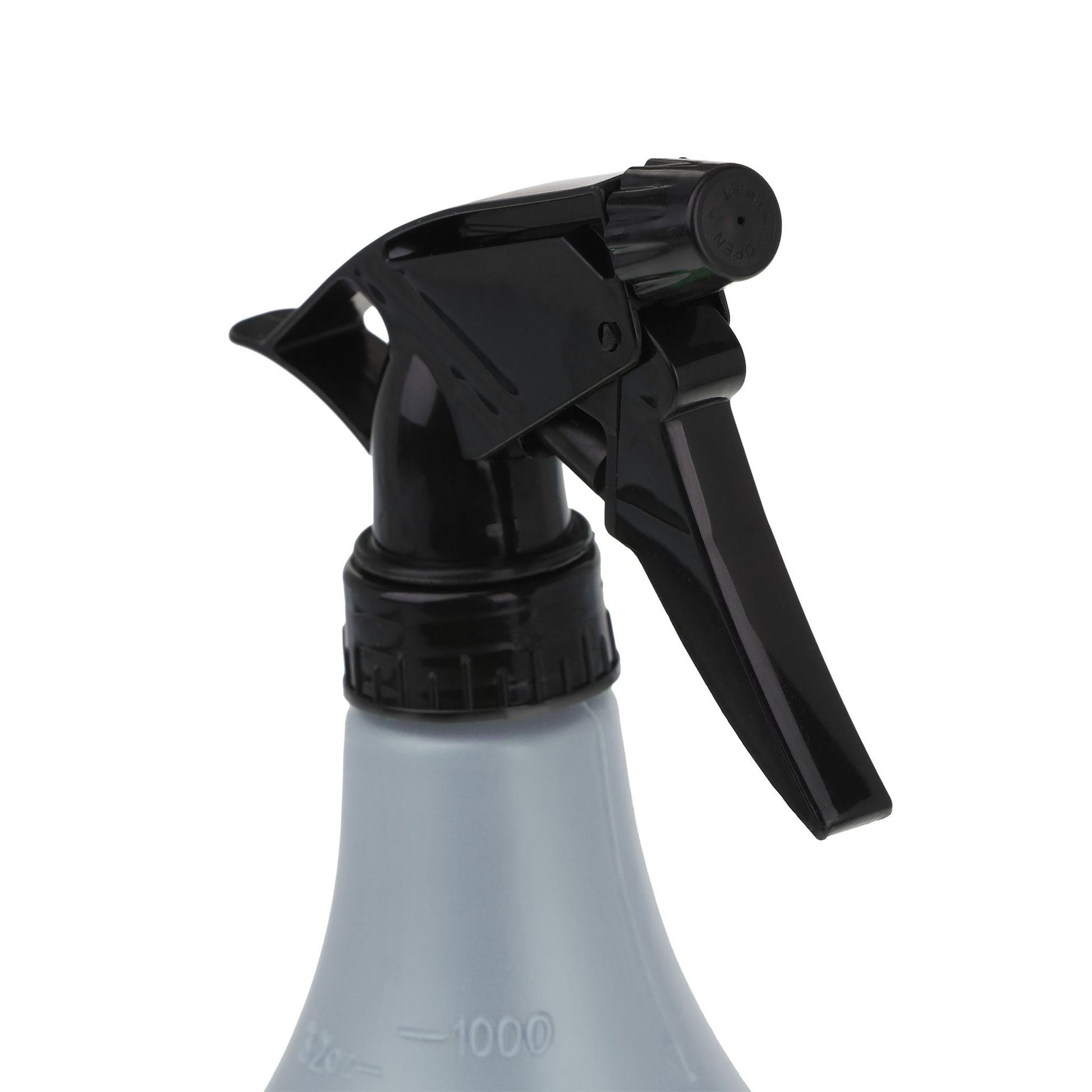Sprühflasche 1 l 2er-Set Schwarz-Grau von Relaxdays