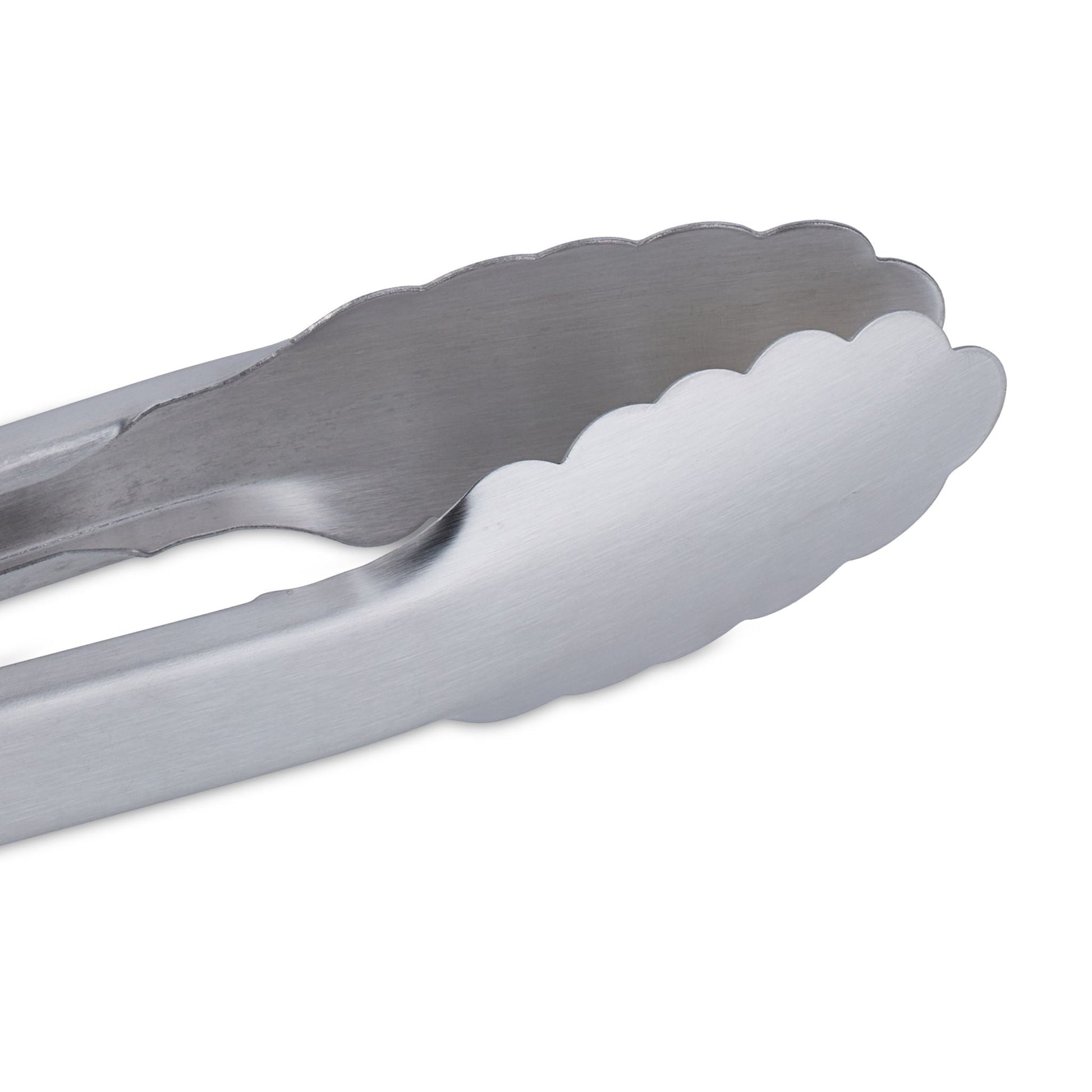 Grillzange Edelstahl Schwarz-Silber von Relaxdays