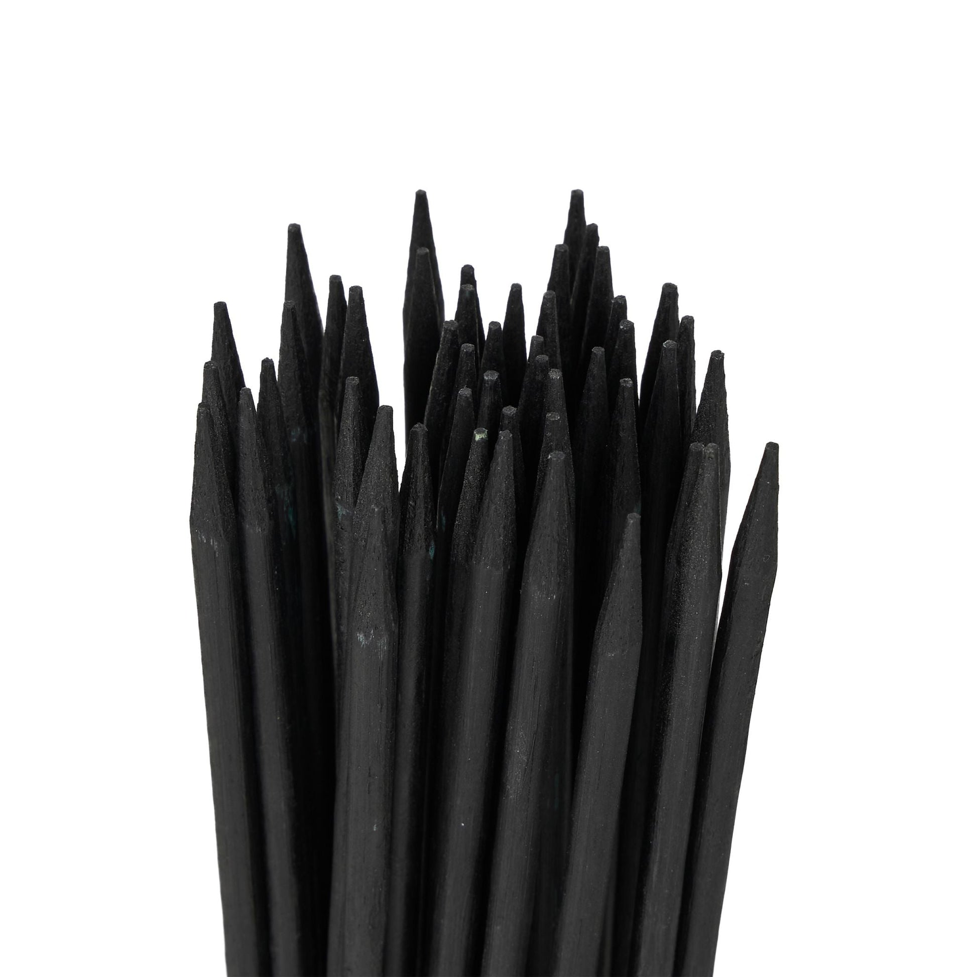 Pflanzenstab 60cm 50er-Set Schwarz von Relaxdays