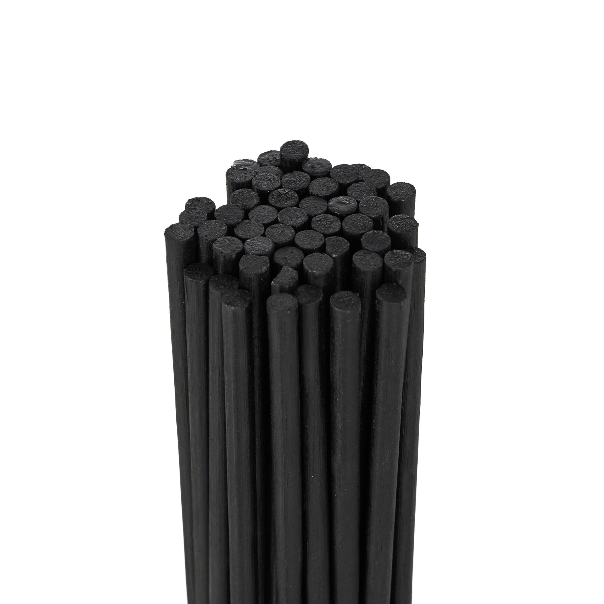 Pflanzenstab 60cm 50er-Set Schwarz von Relaxdays