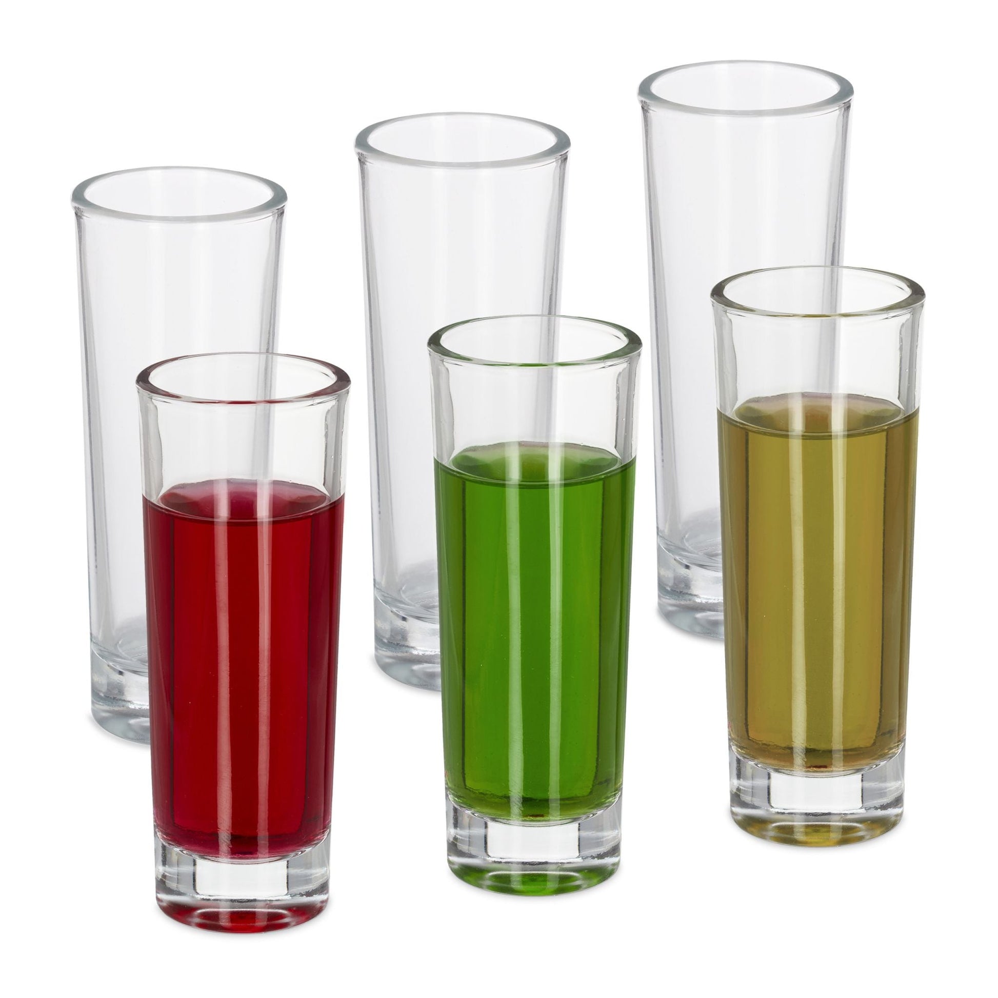 Schnapsgläser 6er-Set Transparent von Relaxdays