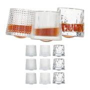 Whisky Gläser 12er-Set Transparent von Relaxdays