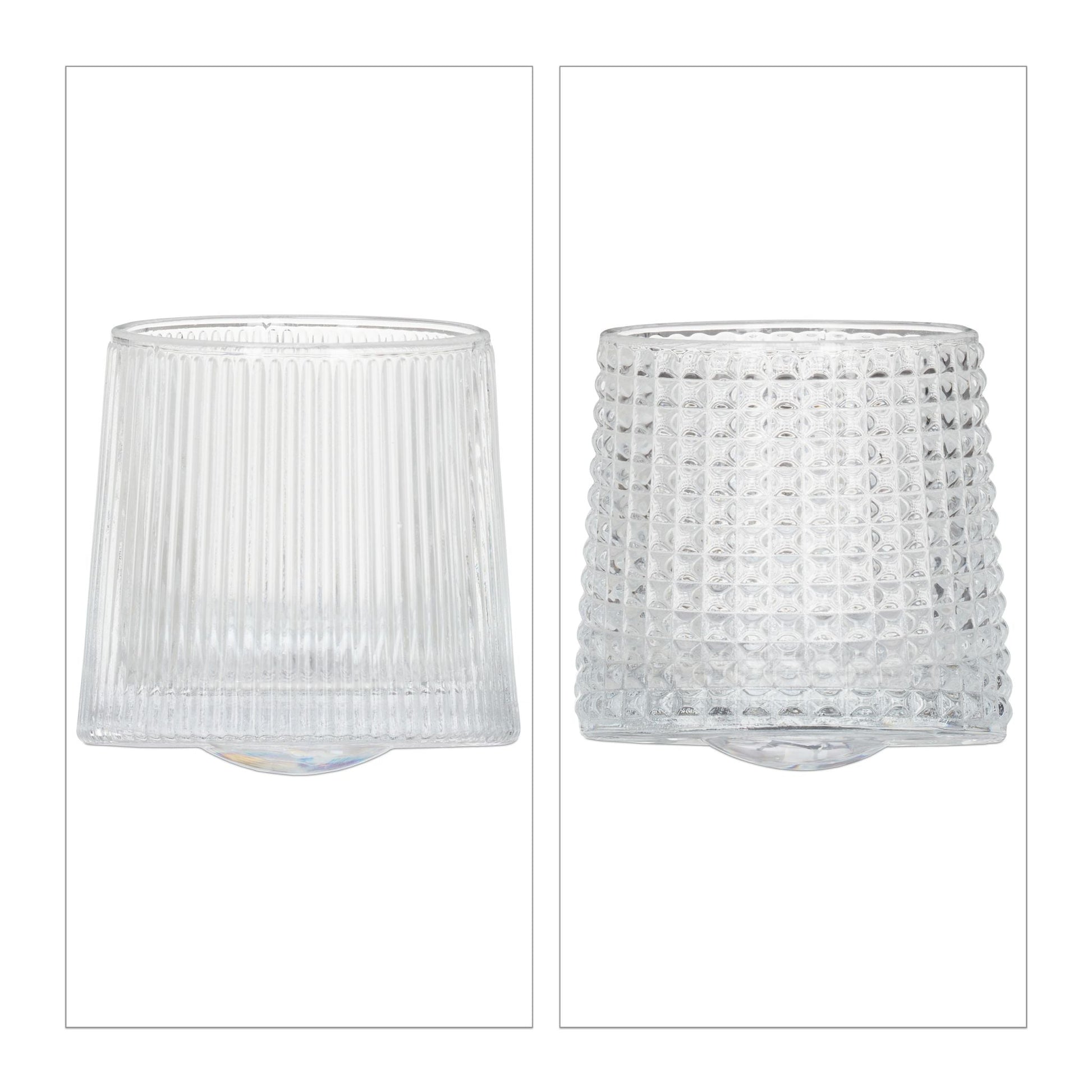 Whisky Gläser 12er-Set Transparent von Relaxdays