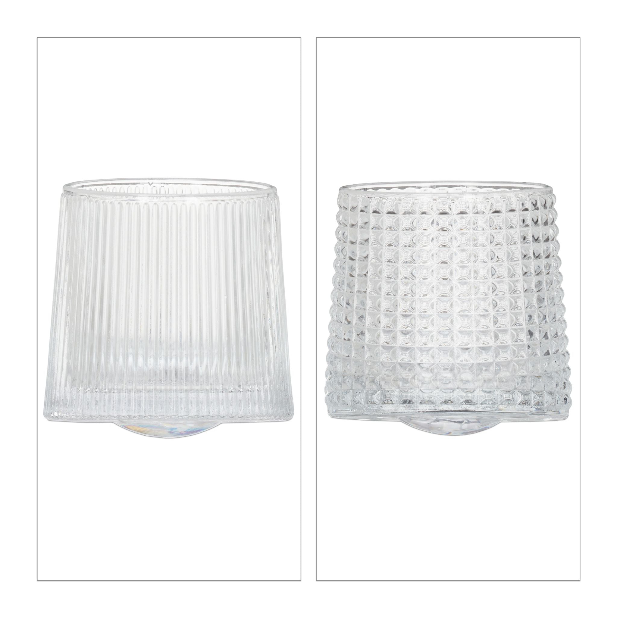 Whisky Gläser 12er-Set Transparent von Relaxdays