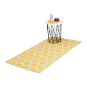 Läufer Baumwolle 70 x 140cm Beige-Gelb von guteszeug.ch