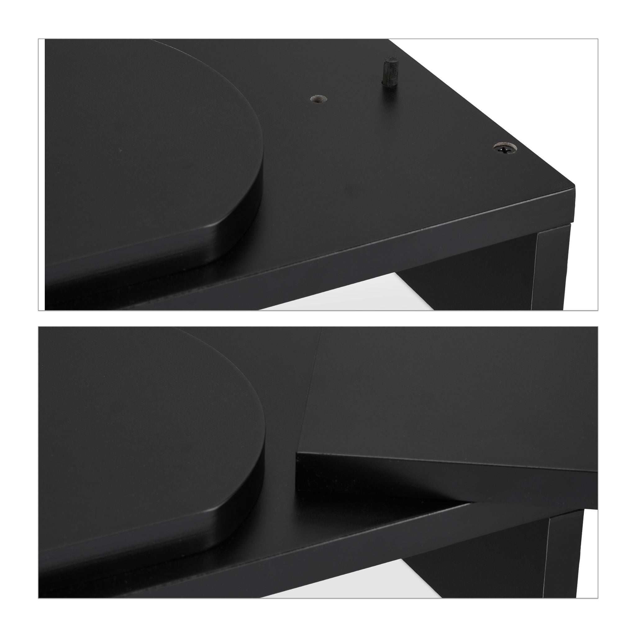 Monitorständer für 2 Monitore Schwarz von Relaxdays