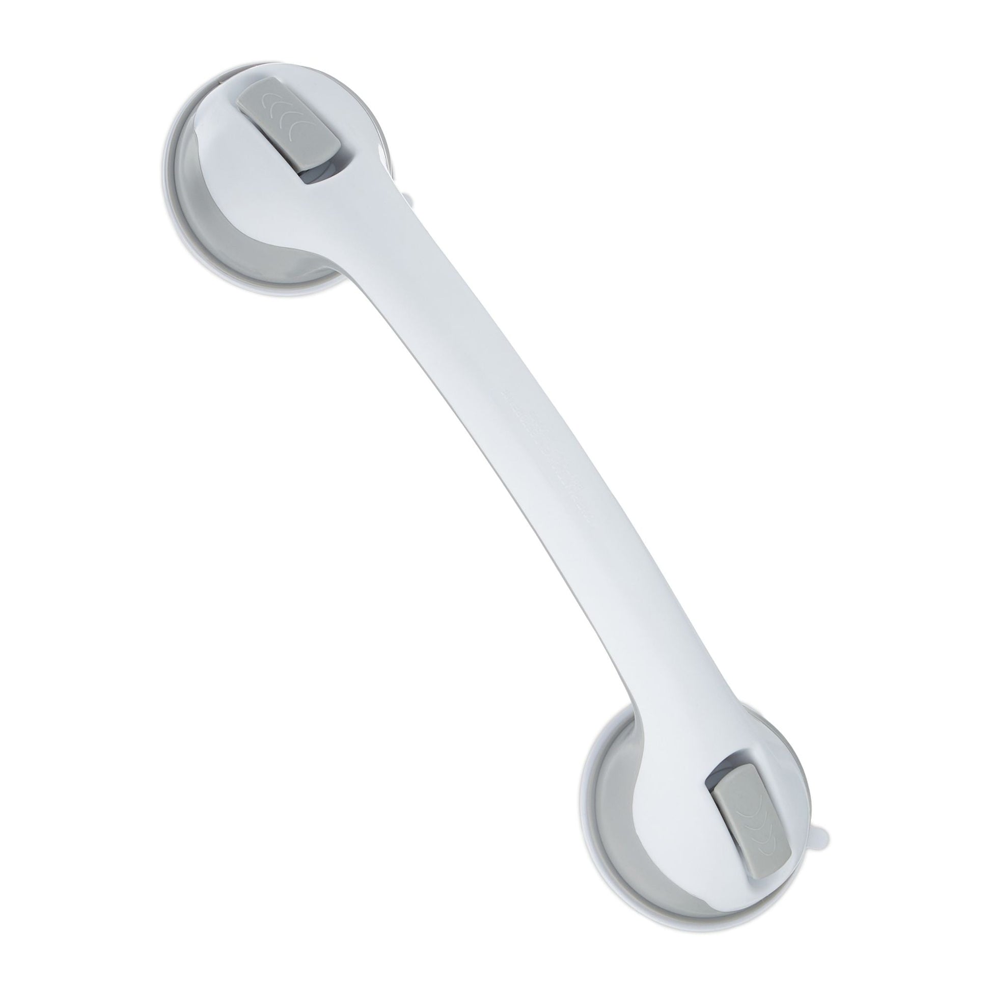 Haltegriff mit Saugnapf Weiss-Grau von Relaxdays