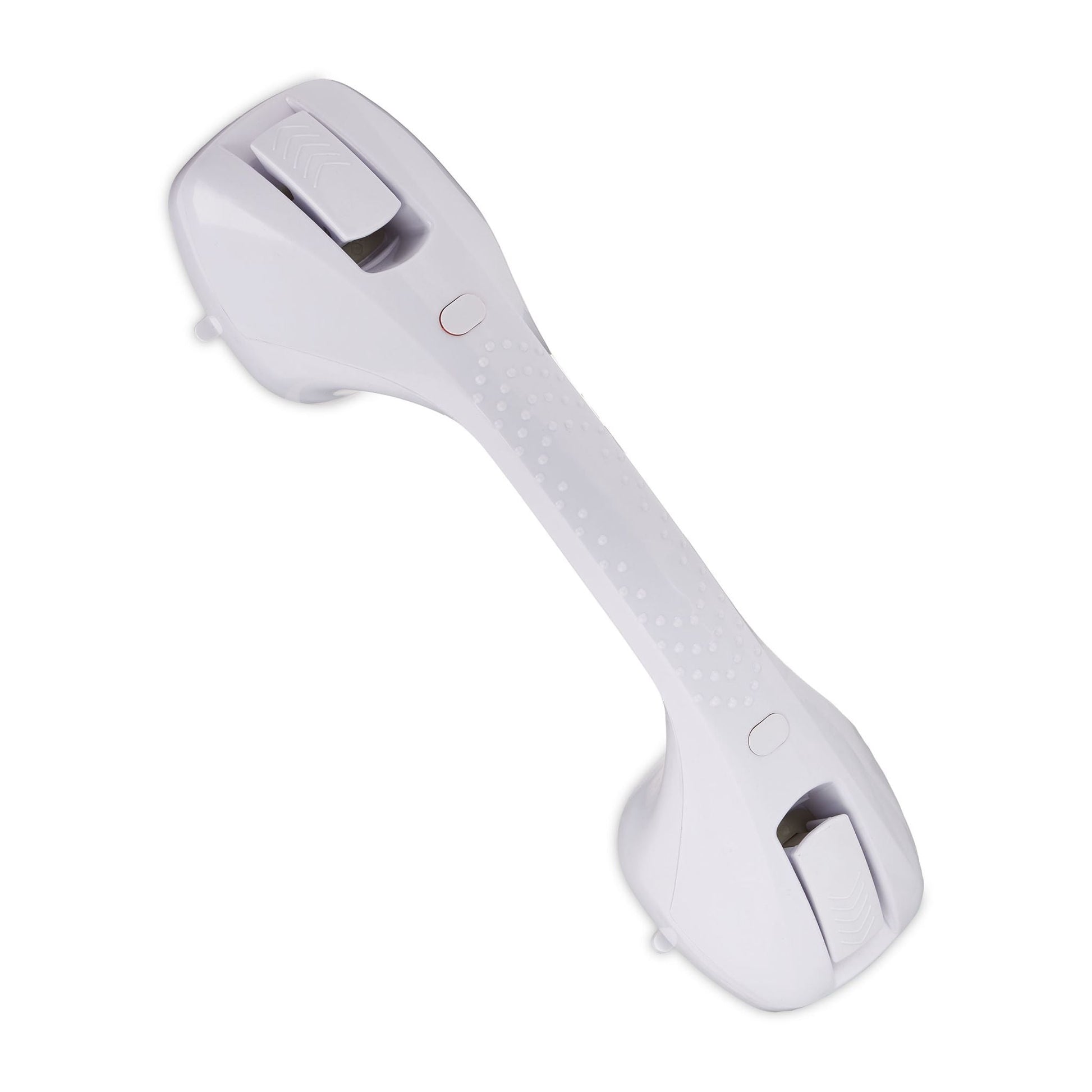Premium Haltegriff mit Saugnapf Weiss-Grau von Relaxdays