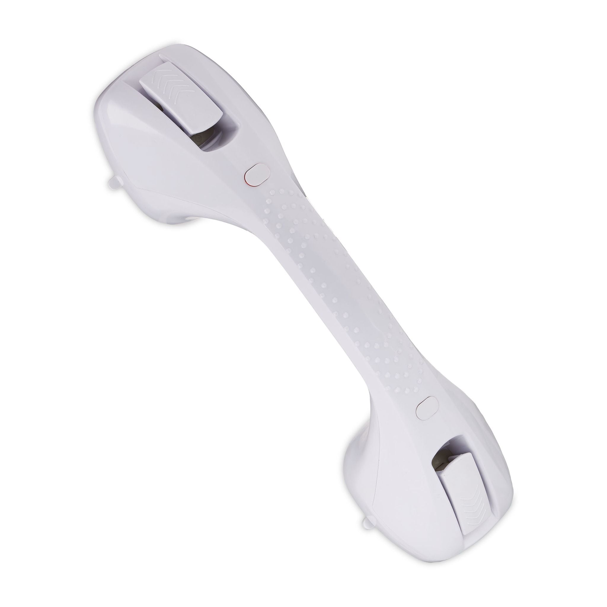 Premium Haltegriff mit Saugnapf Weiss-Grau von Relaxdays