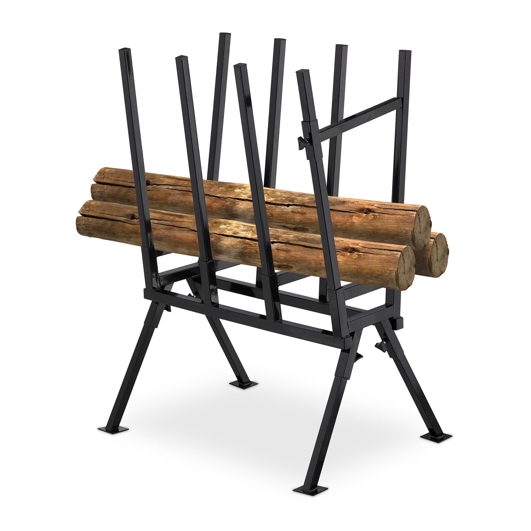 Sägebock 400 kg Schwarz von Relaxdays
