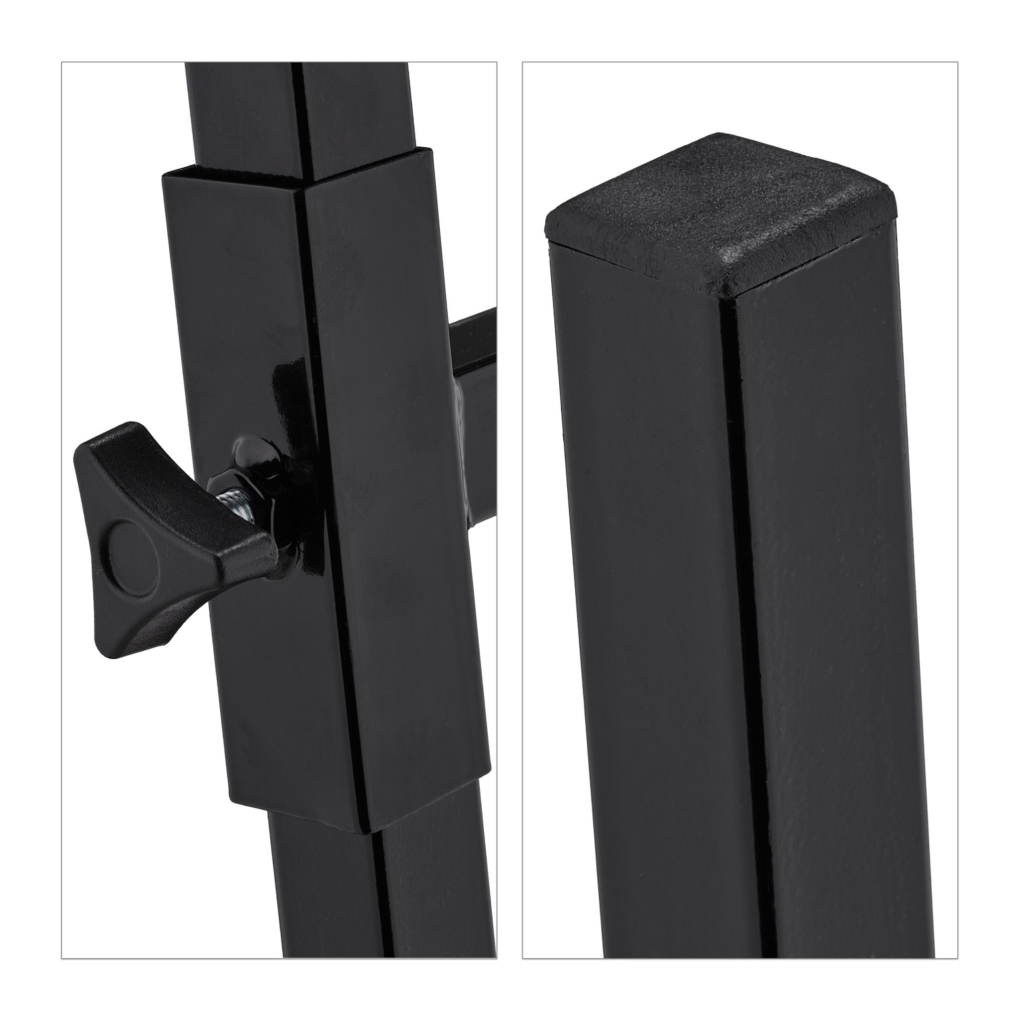 Sägebock 400 kg Schwarz von Relaxdays