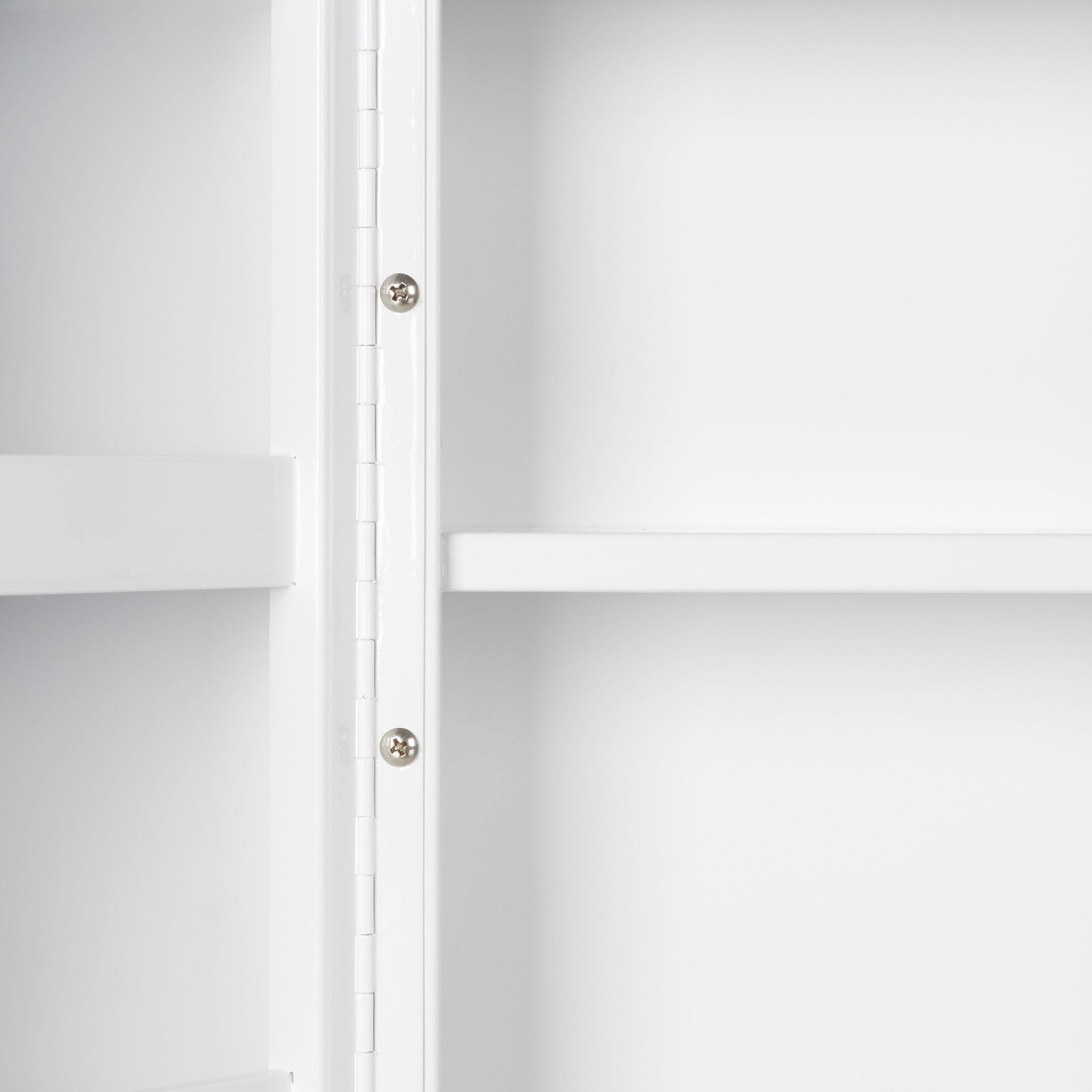 Abschliessbarer Medizinschrank Weiss-Dunkelgrün von Relaxdays