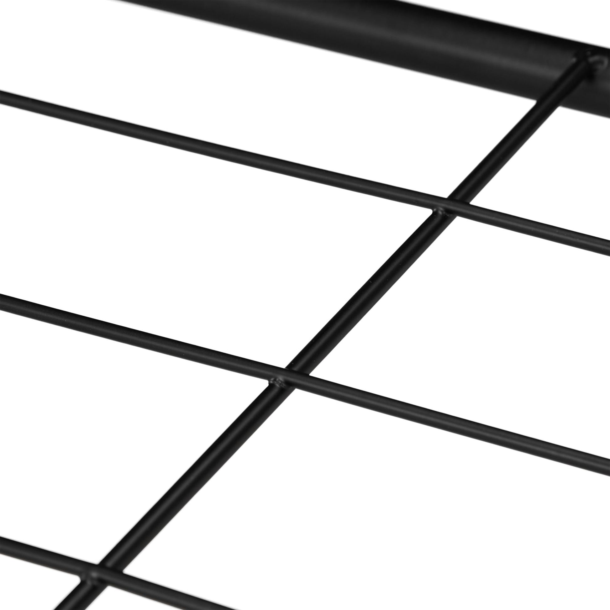 Stapelbares Schuhregal 2 Ebenen Schwarz von Relaxdays