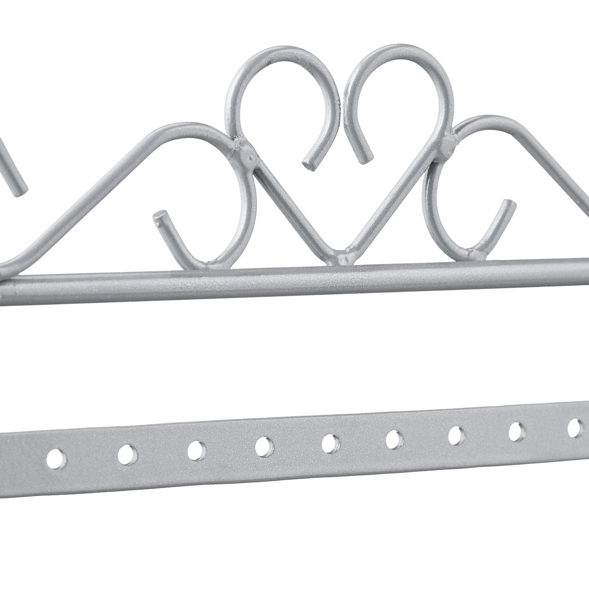Ohrringhalter Herz Silber von Relaxdays