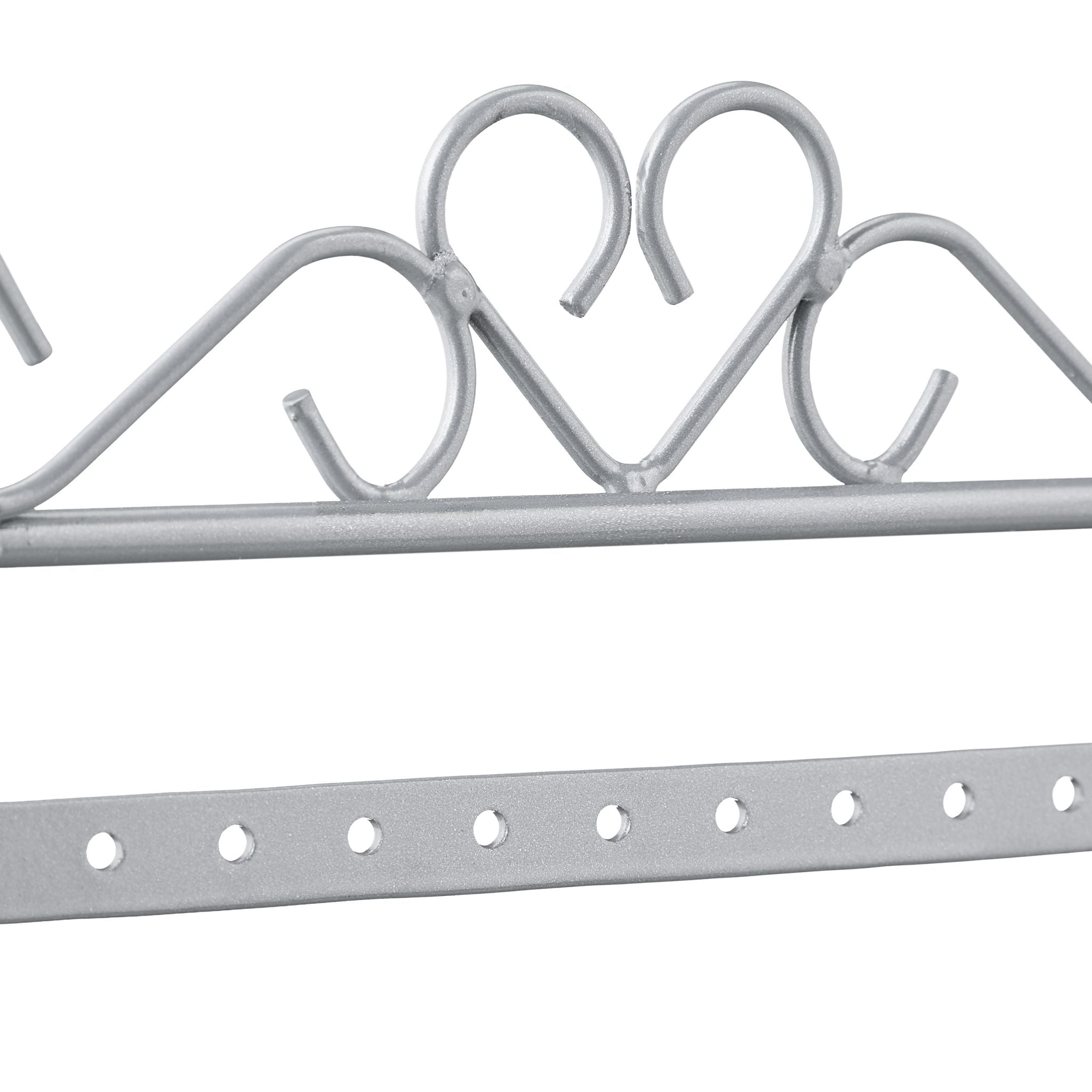 Ohrringhalter Herz Silber von Relaxdays