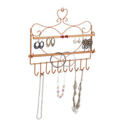 Wand Schmuckhalter Braun von Relaxdays