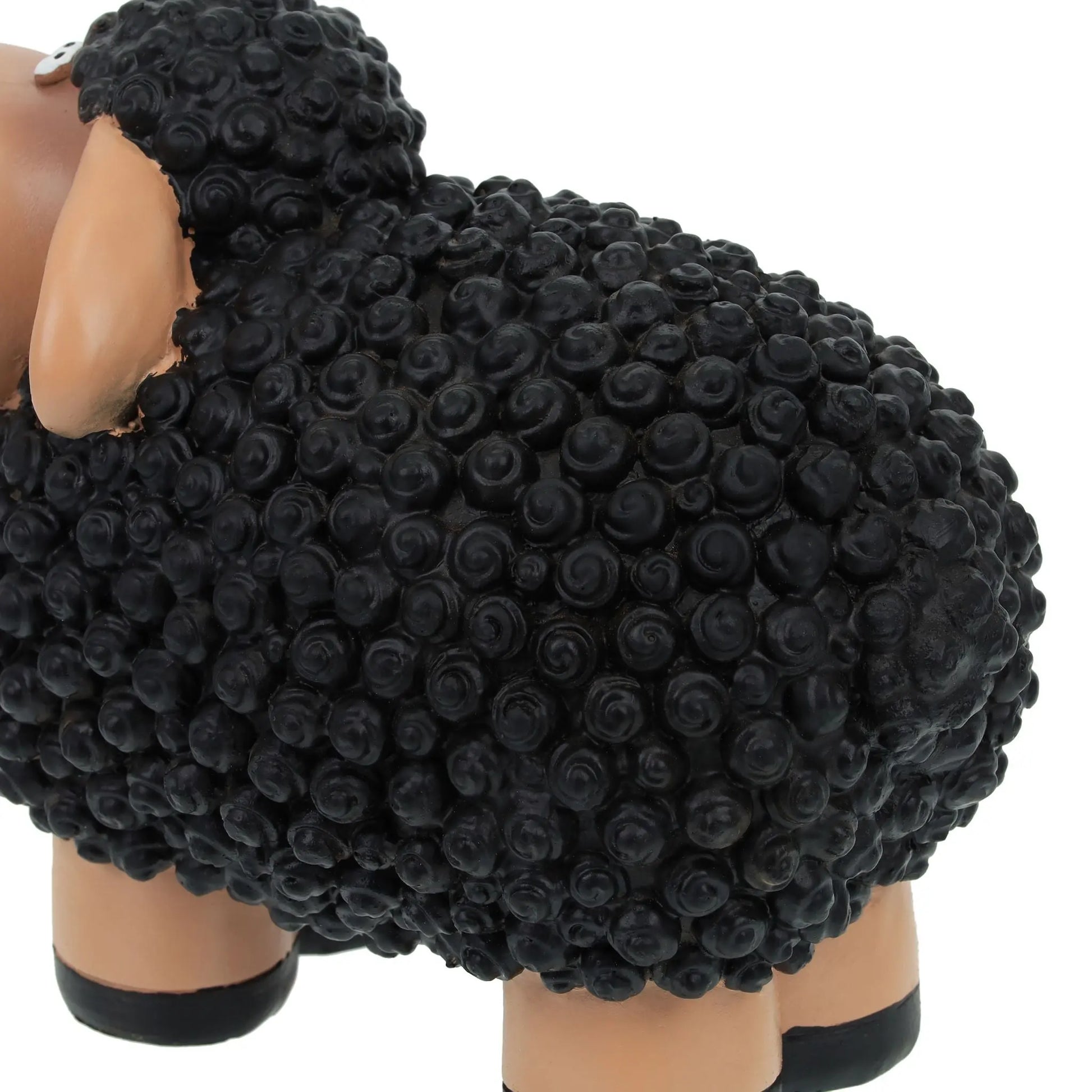 Gartenfigur Schaf Braun-Schwarz von Relaxdays
