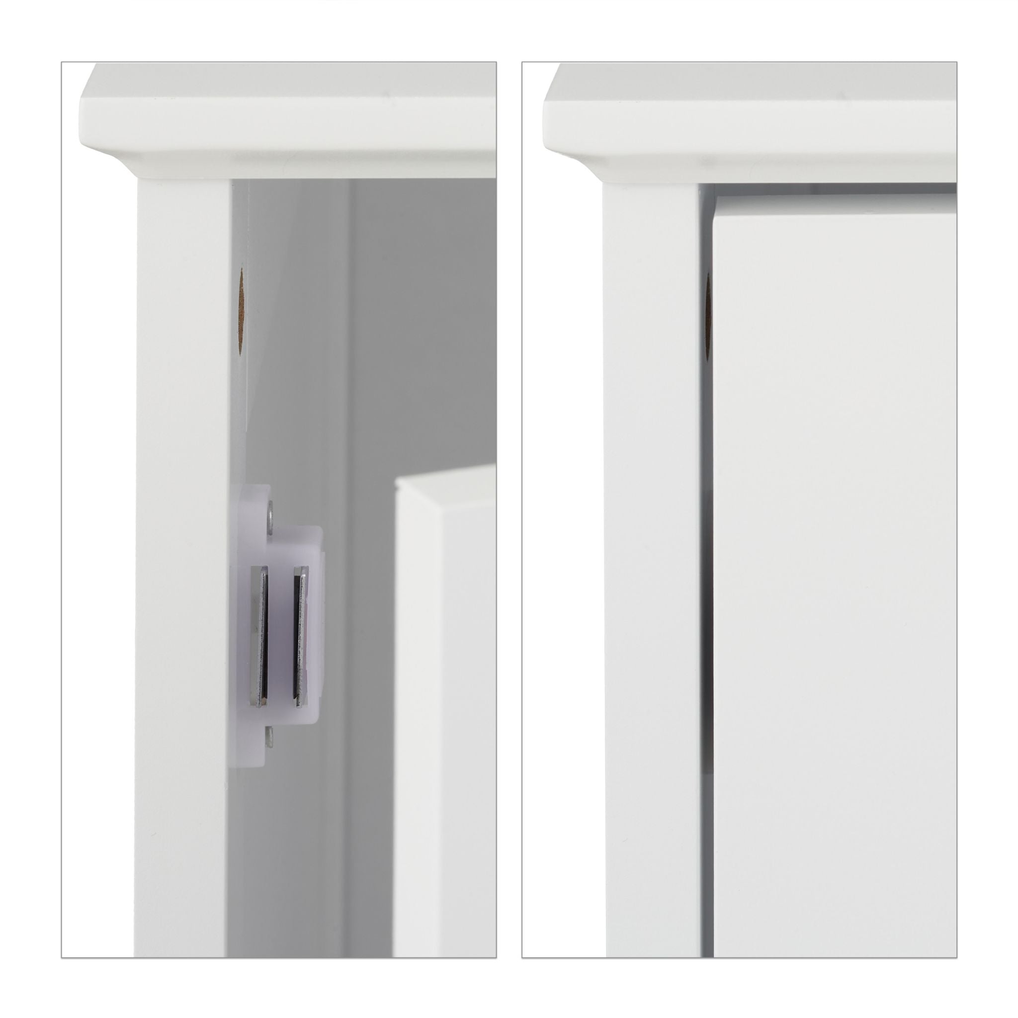 Katzenschrank weiss Weiss von Relaxdays