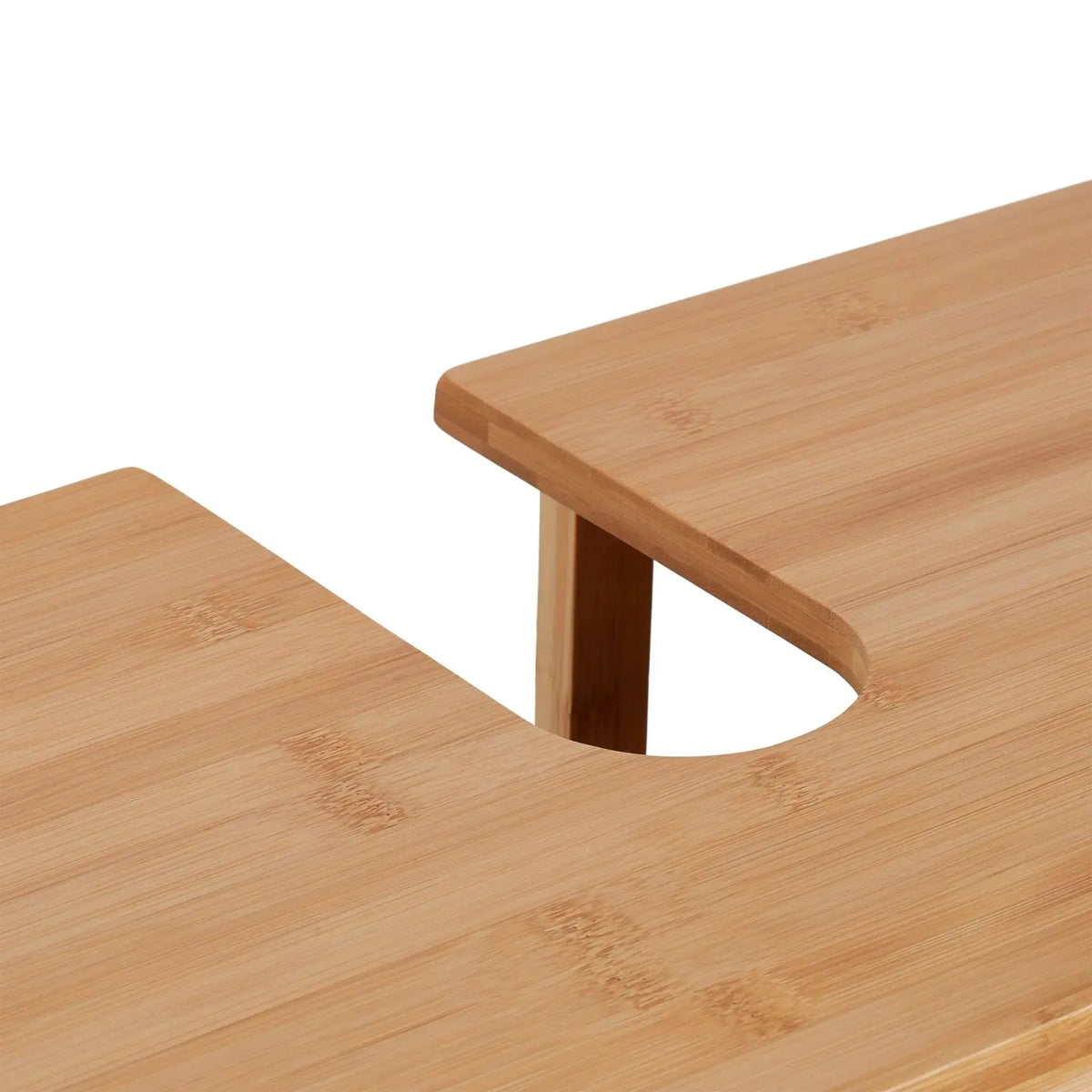 Waschbeckenunterschrank Bambus Hellbraun von Relaxdays