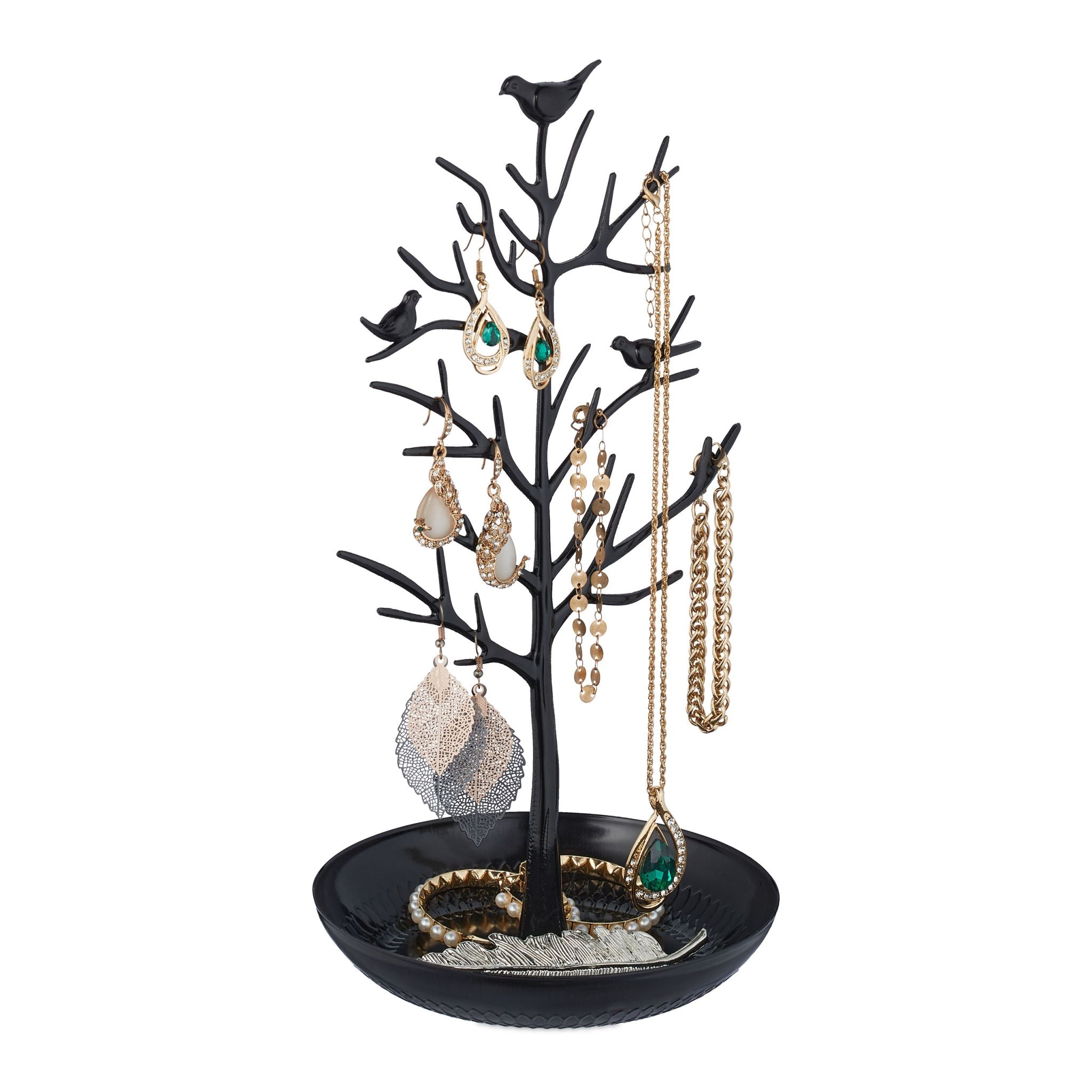 Schmuckständer Baum Schwarz von Relaxdays