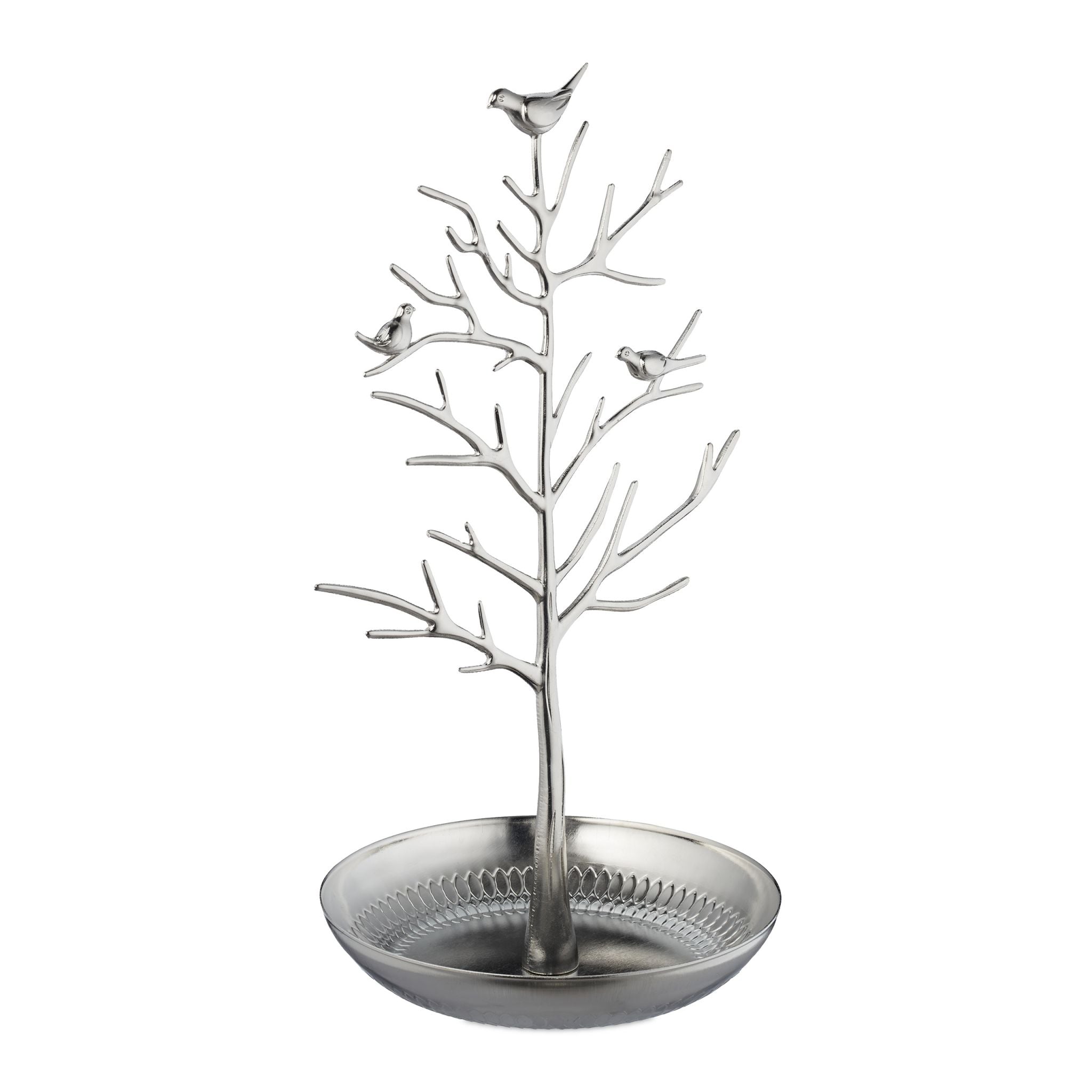 Schmuckständer Baum Silber von Relaxdays