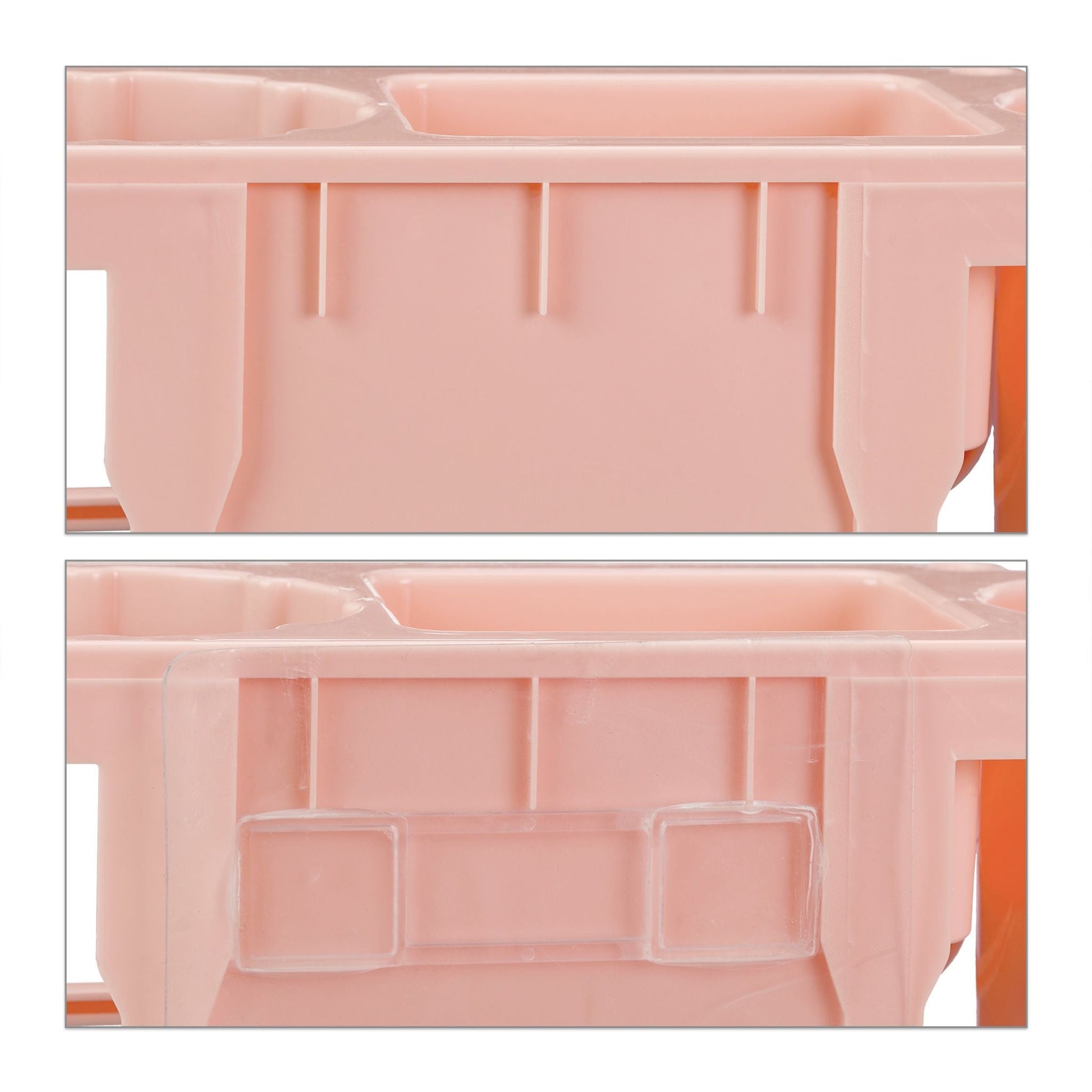 Föhn Halterung für die Wand Rosa von Relaxdays