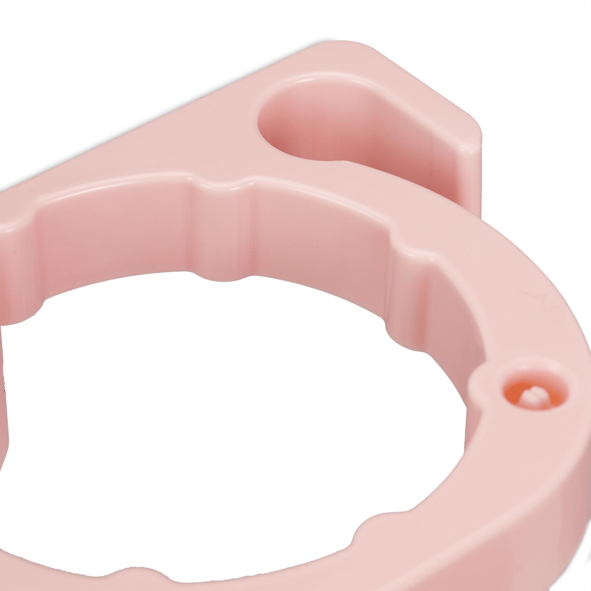 Föhn Halterung für die Wand Rosa von Relaxdays