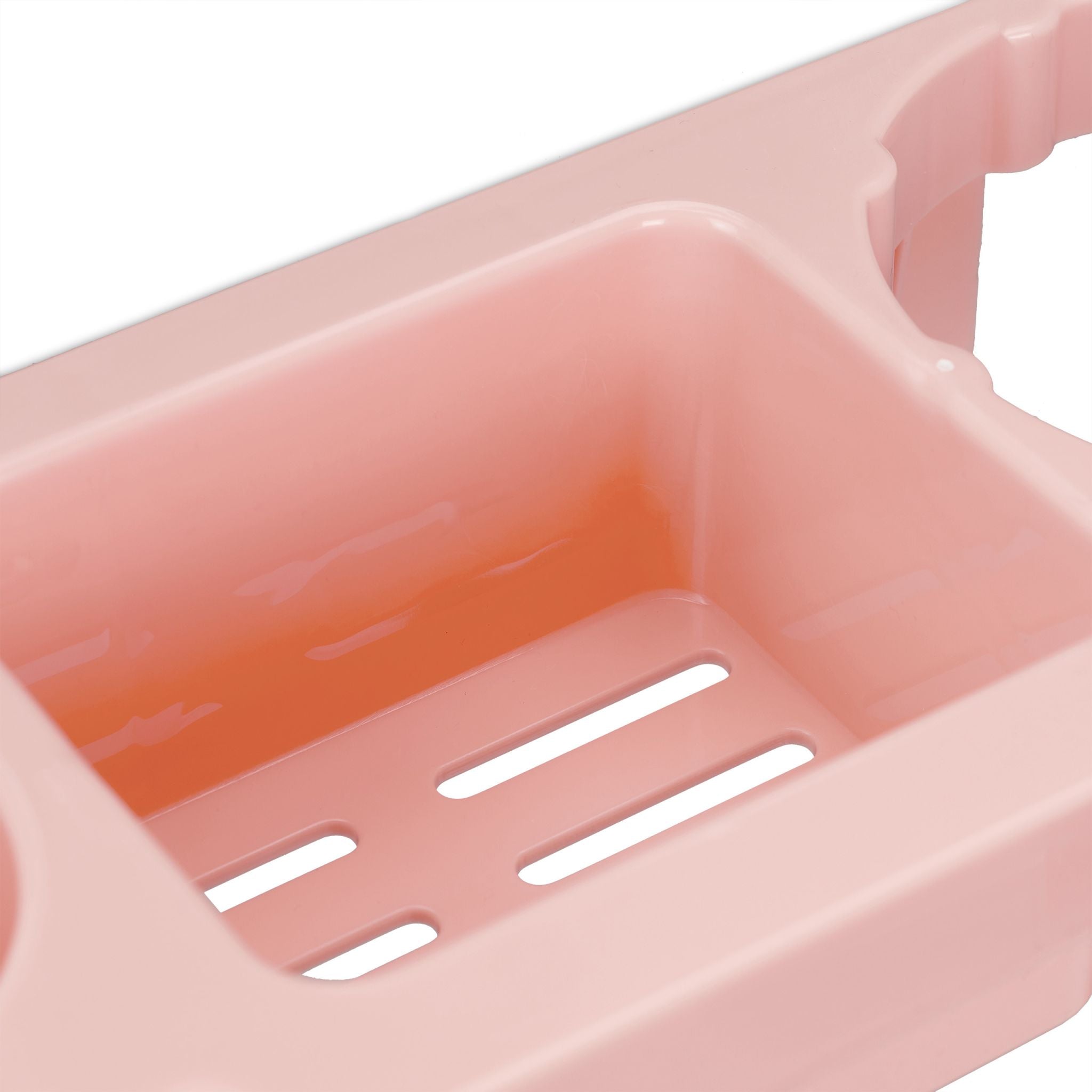 Föhn Halterung für die Wand Rosa von Relaxdays
