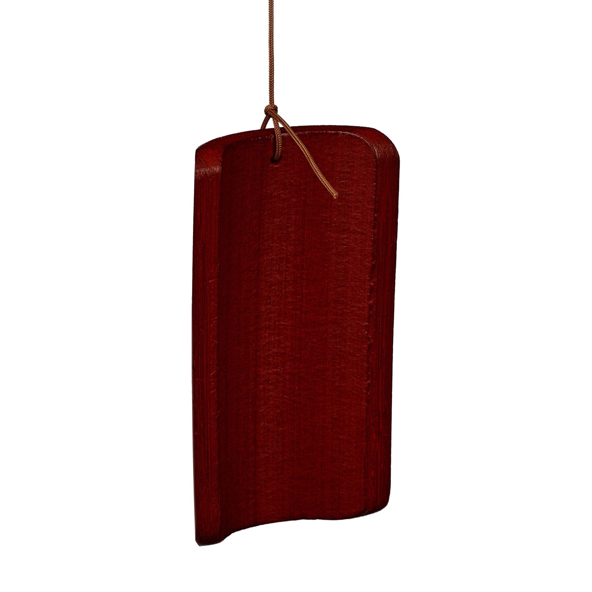 Windspiel Bambus 12 Röhrchen Braun von Relaxdays